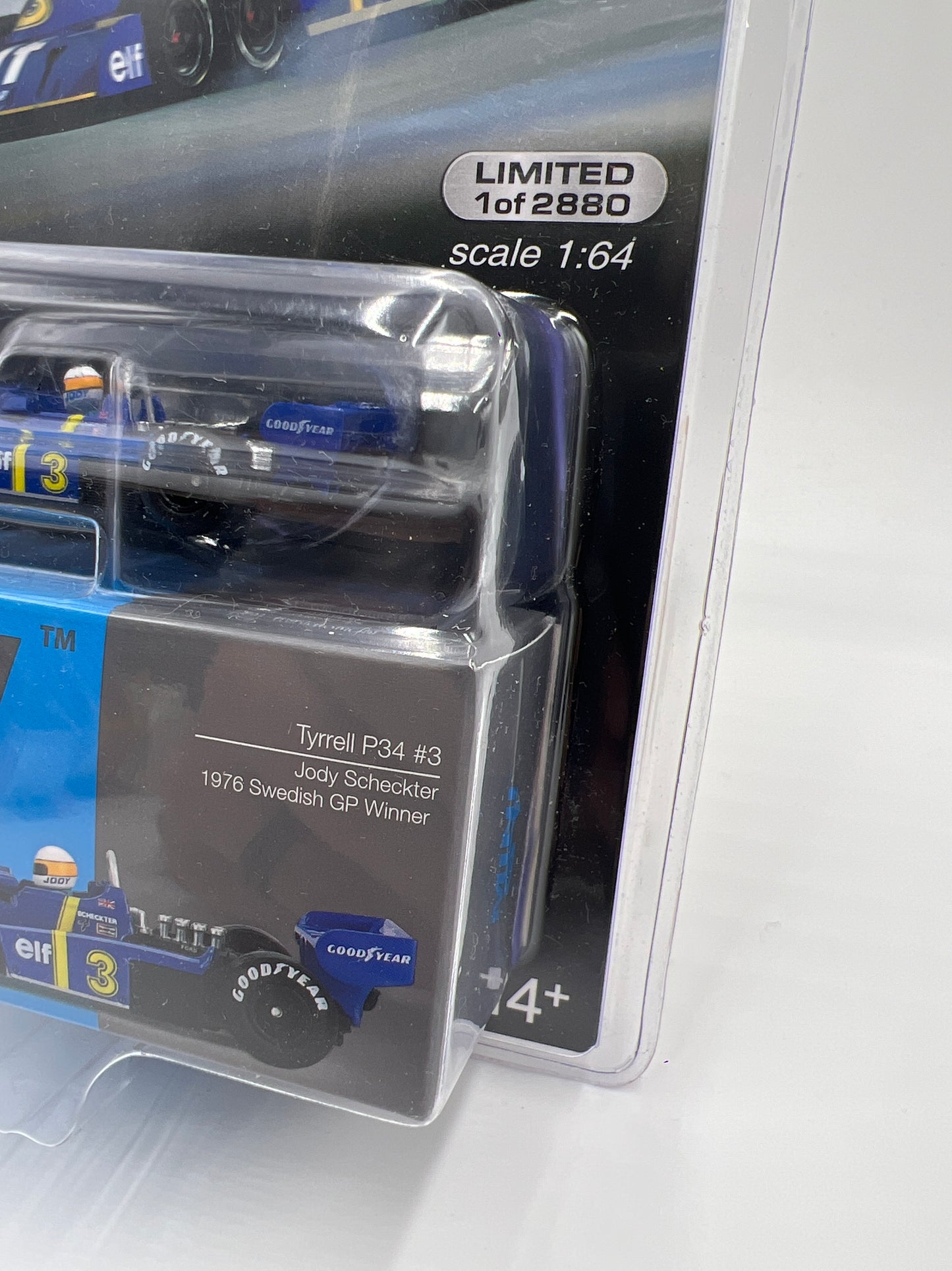 Mini GT Mijo Exclusives #583 Tyrell P34 #3 Jody Scheckter Blue