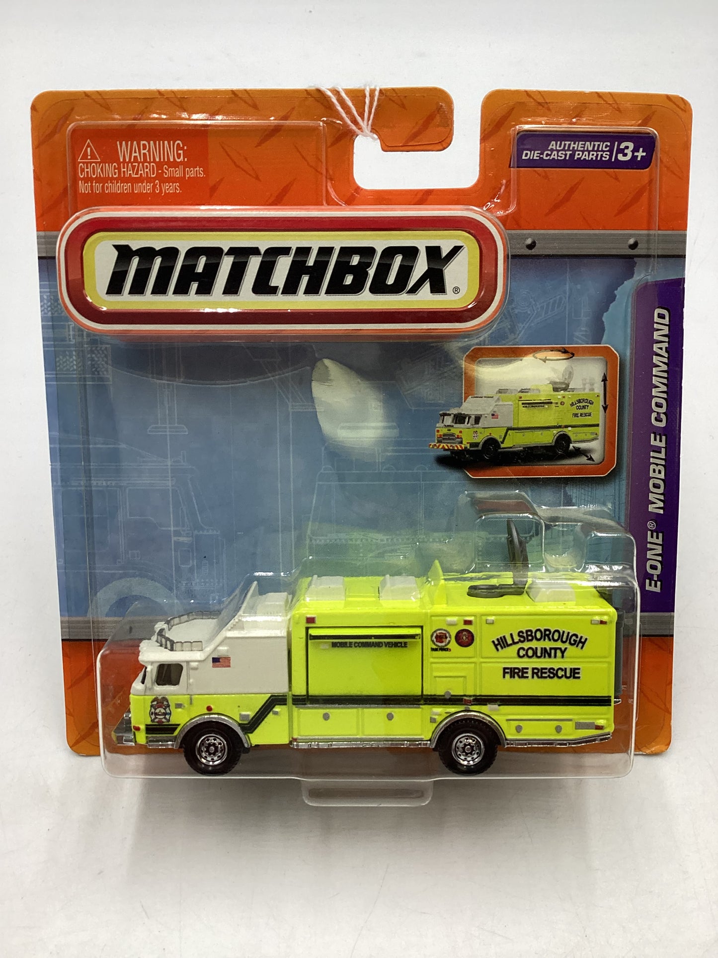 Matchbox Real Working Parts E-One Mobile Command