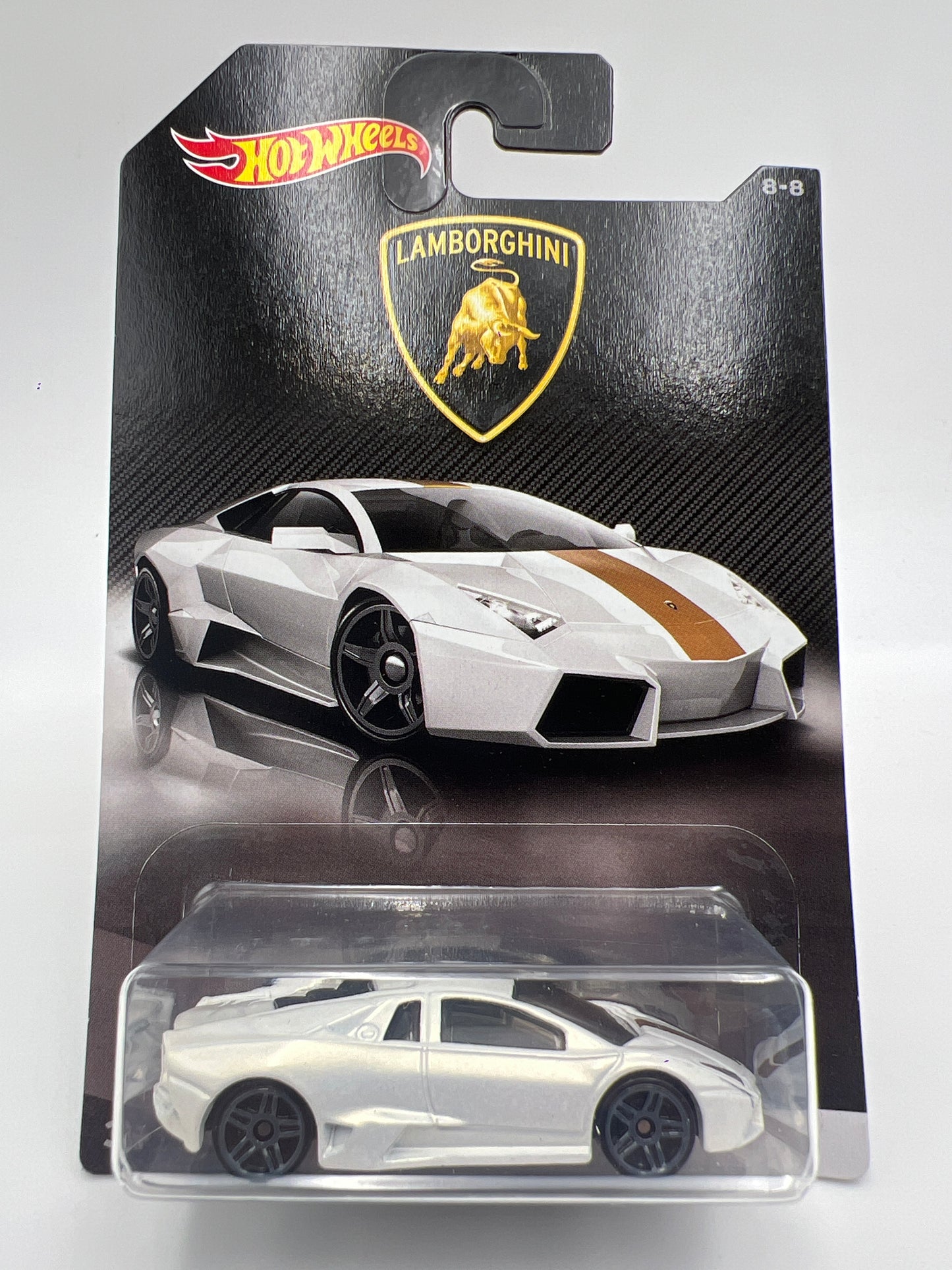 Hot Wheels Lamborghini Series #8 Lamborghini Reventon White 157B