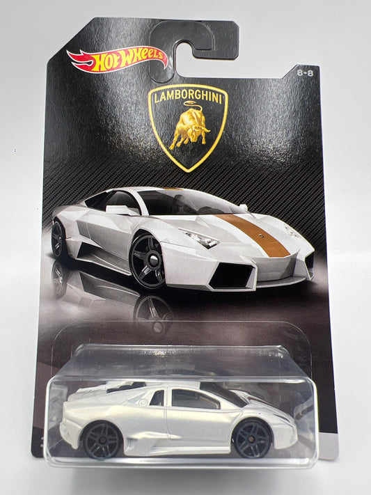 Hot Wheels Lamborghini Series #8 Lamborghini Reventon White 157B
