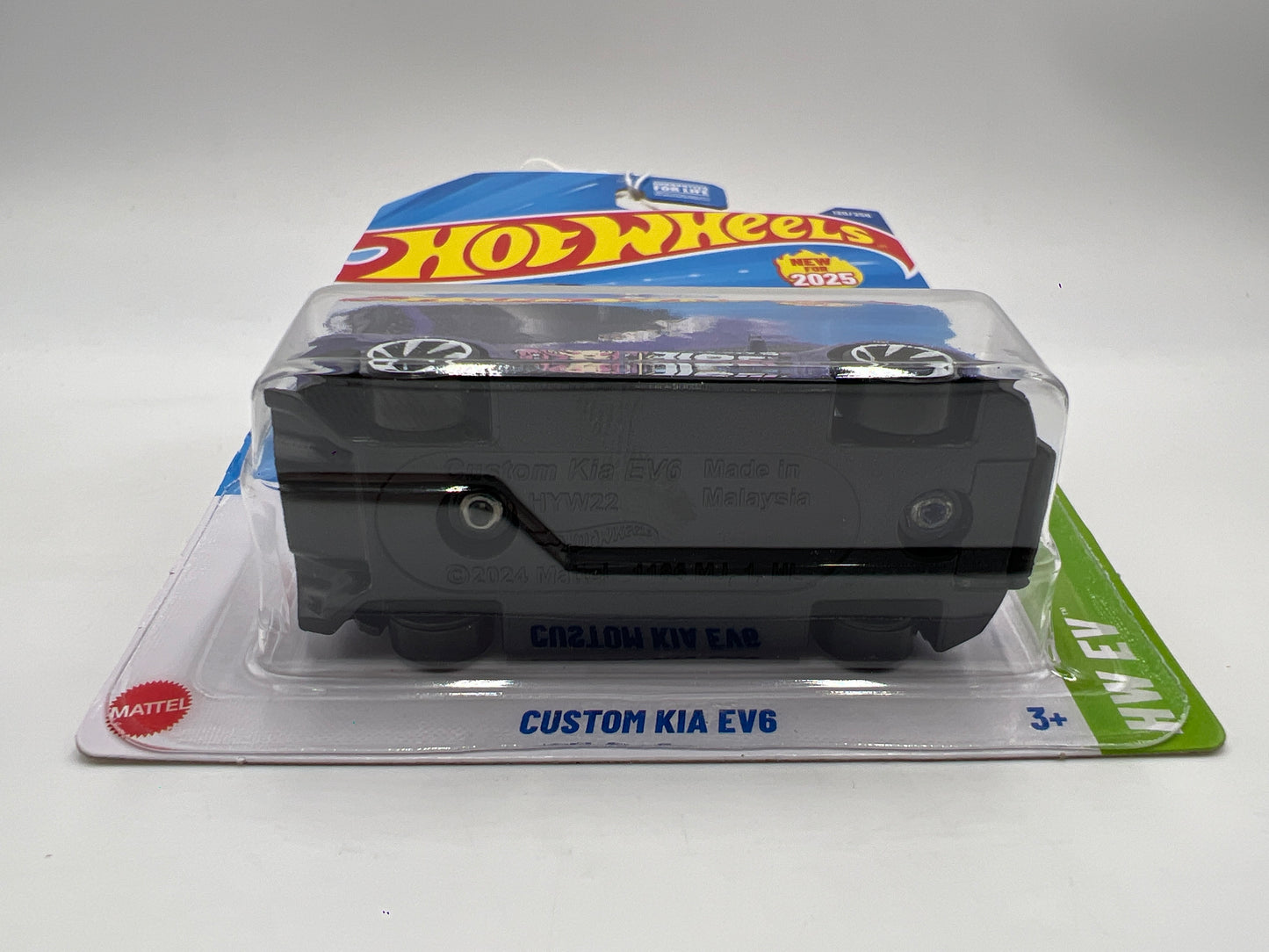 2025 Hot Wheels F Case HW EV #120 Custom Kia EV6 Purple 114i