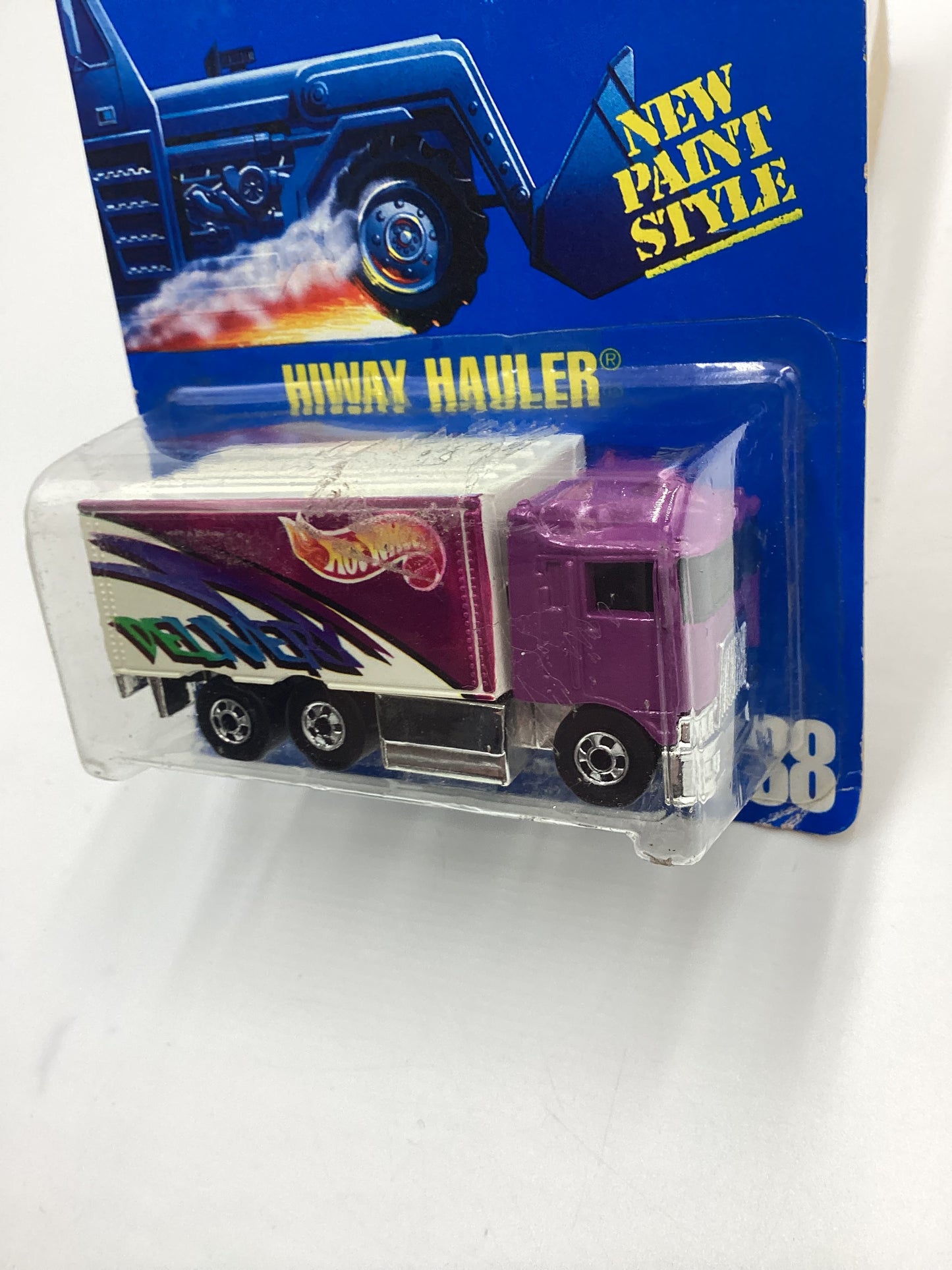 1991 Hot Wheels Collector #238 Hiway Hauler Purple 239G