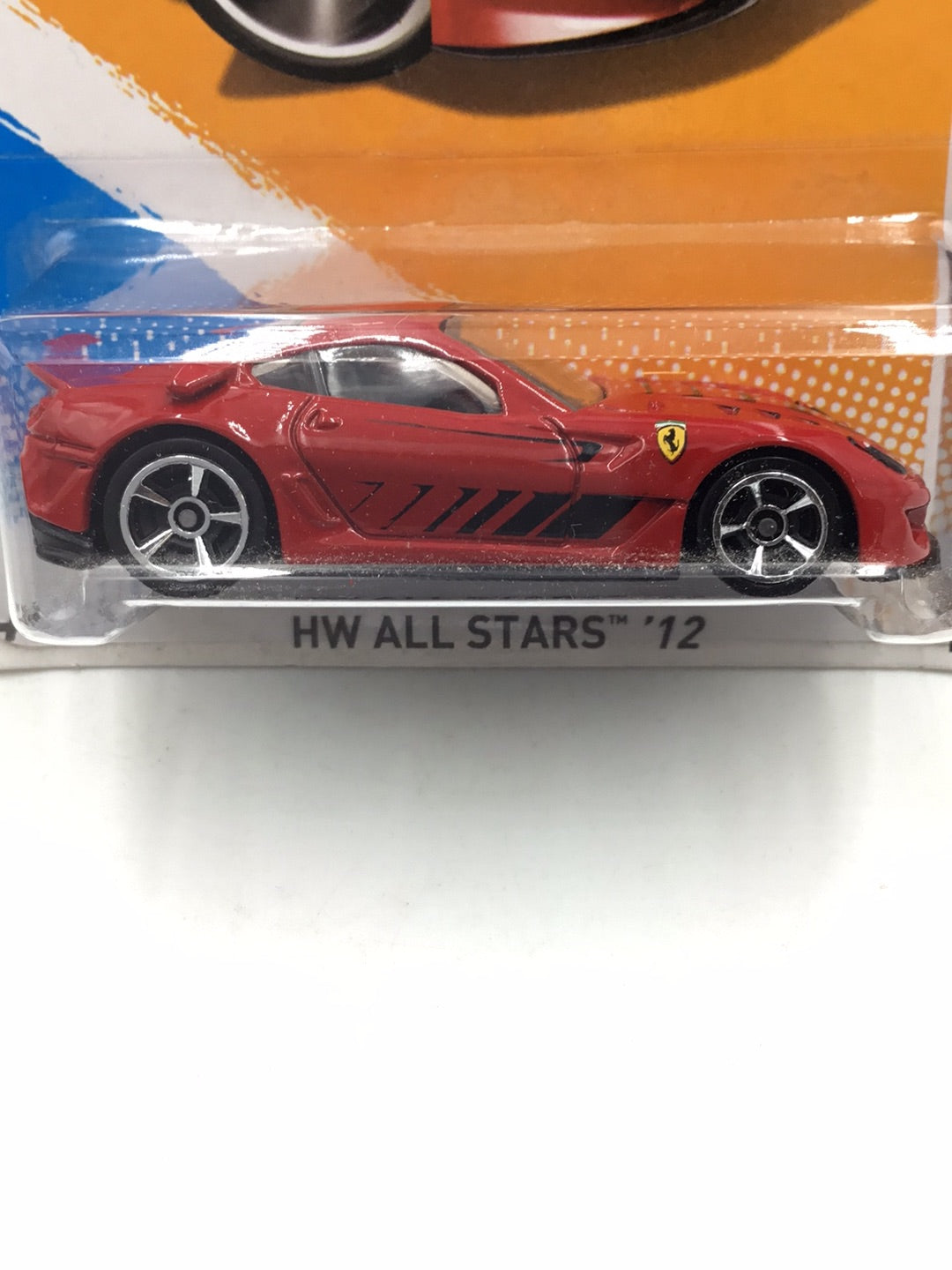 2012 Hot wheels #125 Ferrari 599XX with protector