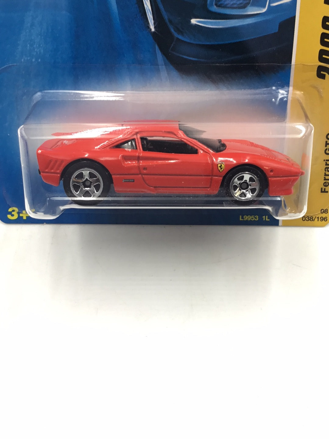 2008 Hot wheels #38 GTO Ferrari red