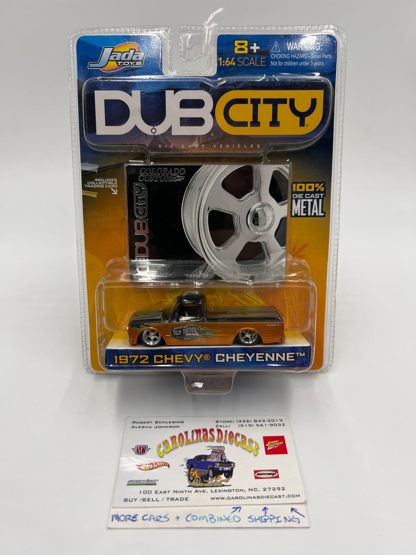 Jada Dub City #63 Paradox 1972 Chevy Cheyenne Orange/Black