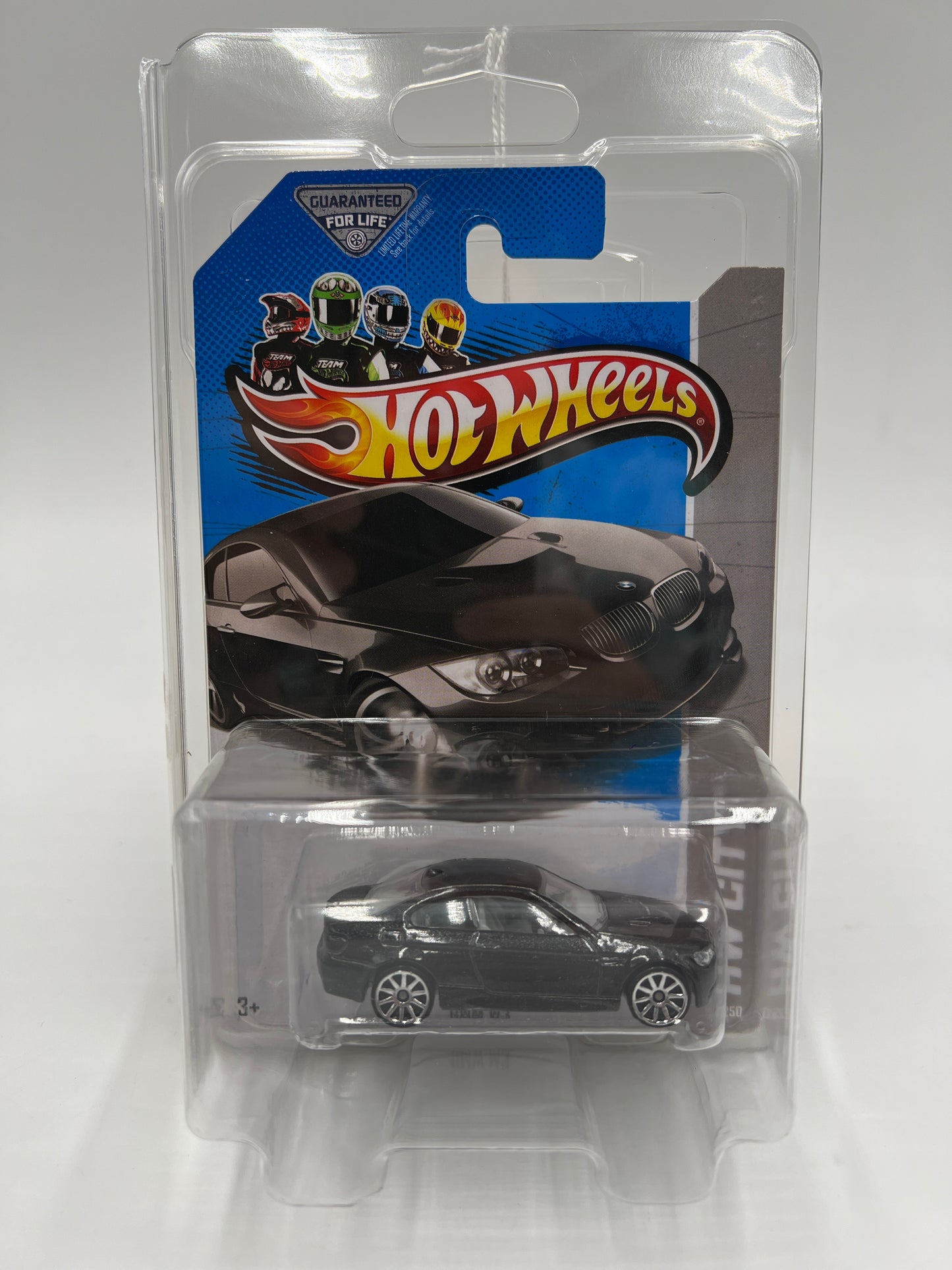 2013 Hot Wheels City #7 BMW M3 Black W/Protector