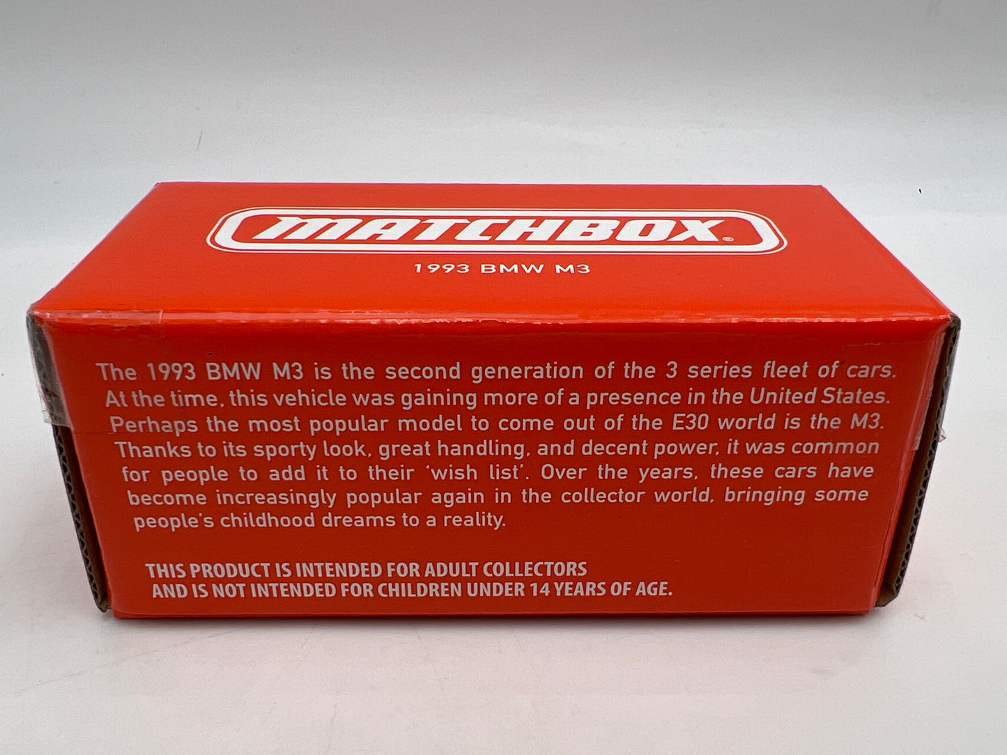 Matchbox RLC Mattel Creations 1993 BMW M3 White