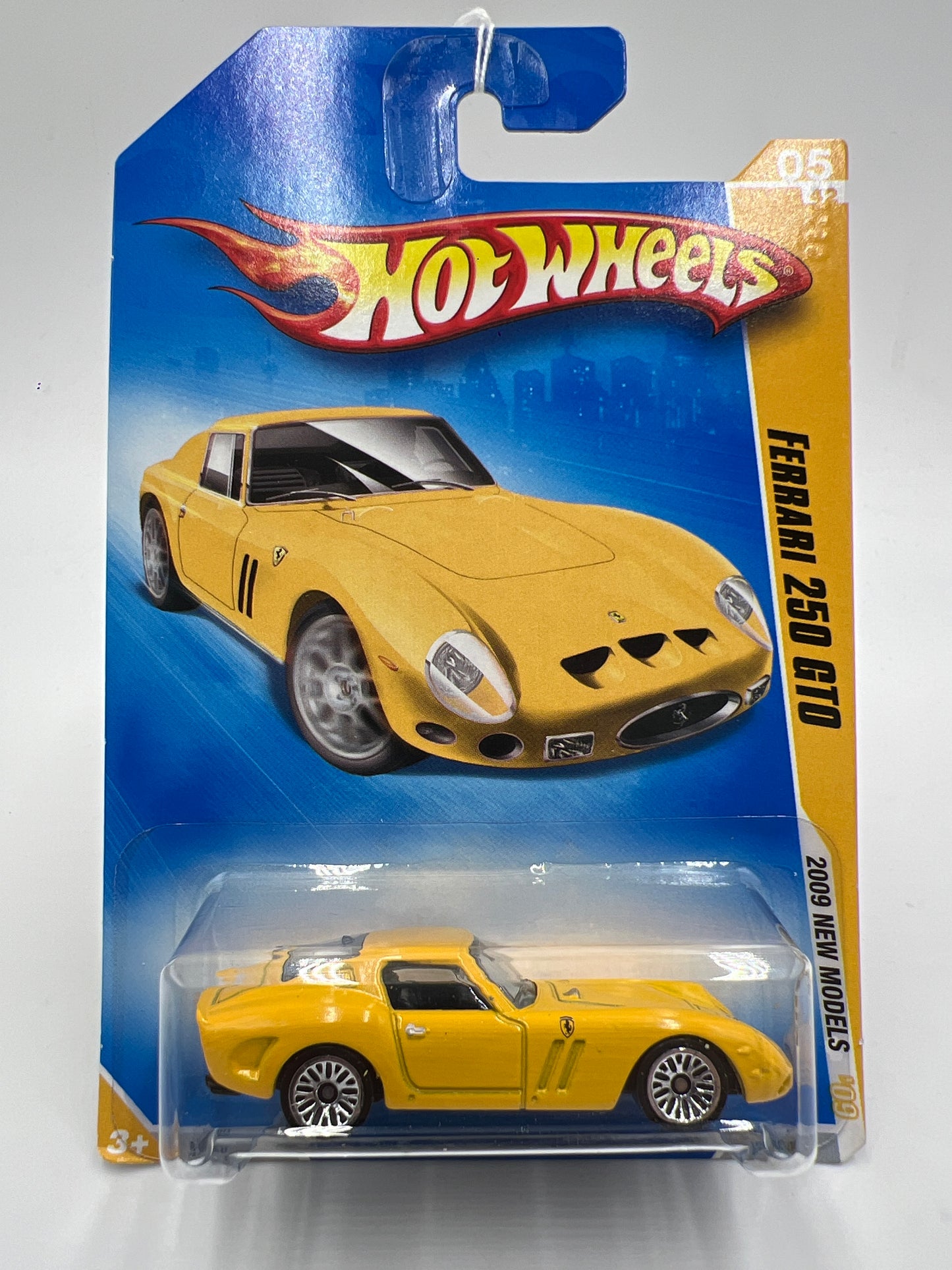 2009 Hot Wheels New Models #5 Ferrari 250 GTO Yellow SR