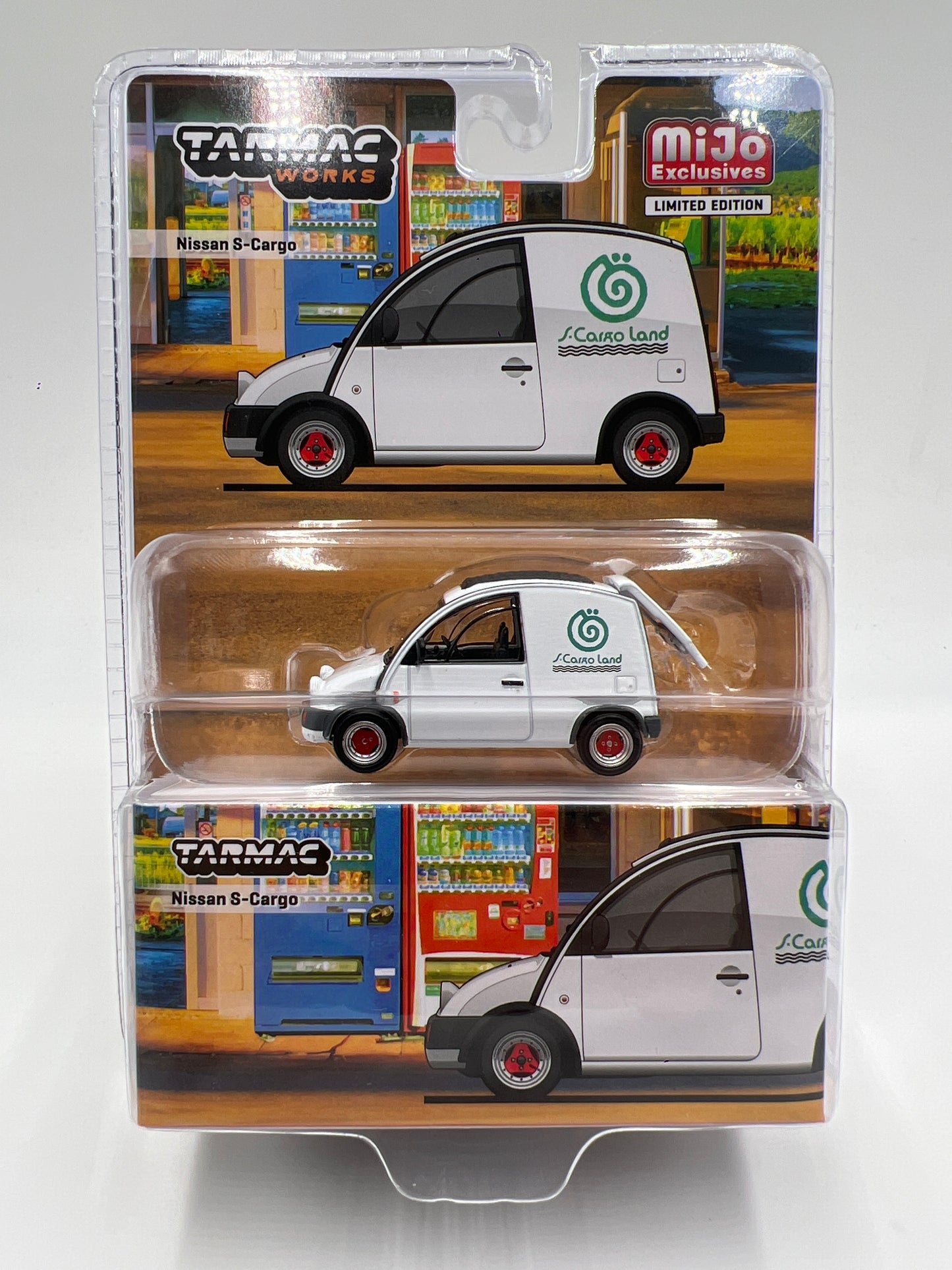 Tarmac Works Mijo Exclusives Nissan S-Cargo White