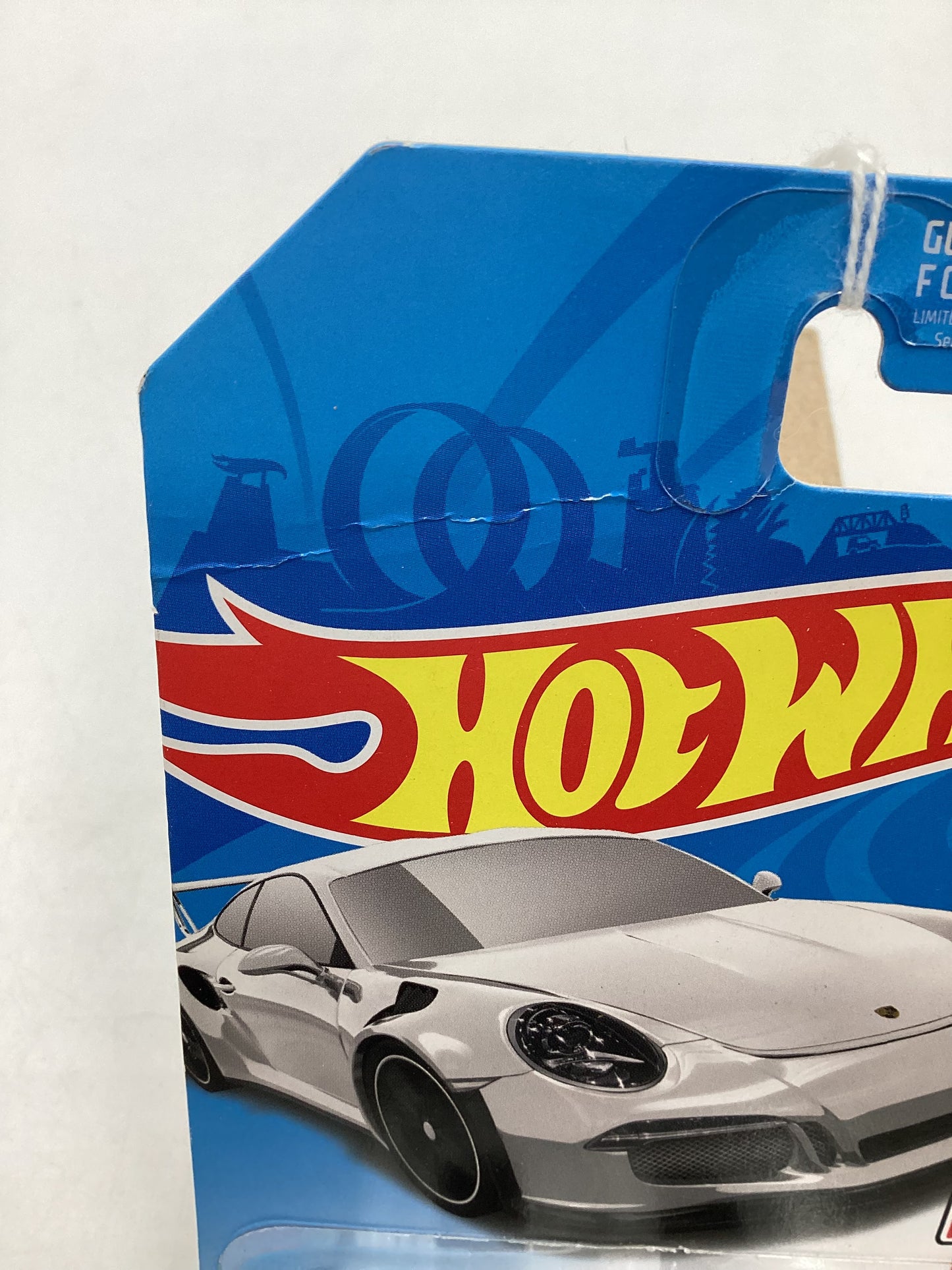 2018 Hot Wheels #47 Porsche 911 GT3 RS White *Vein* 99B