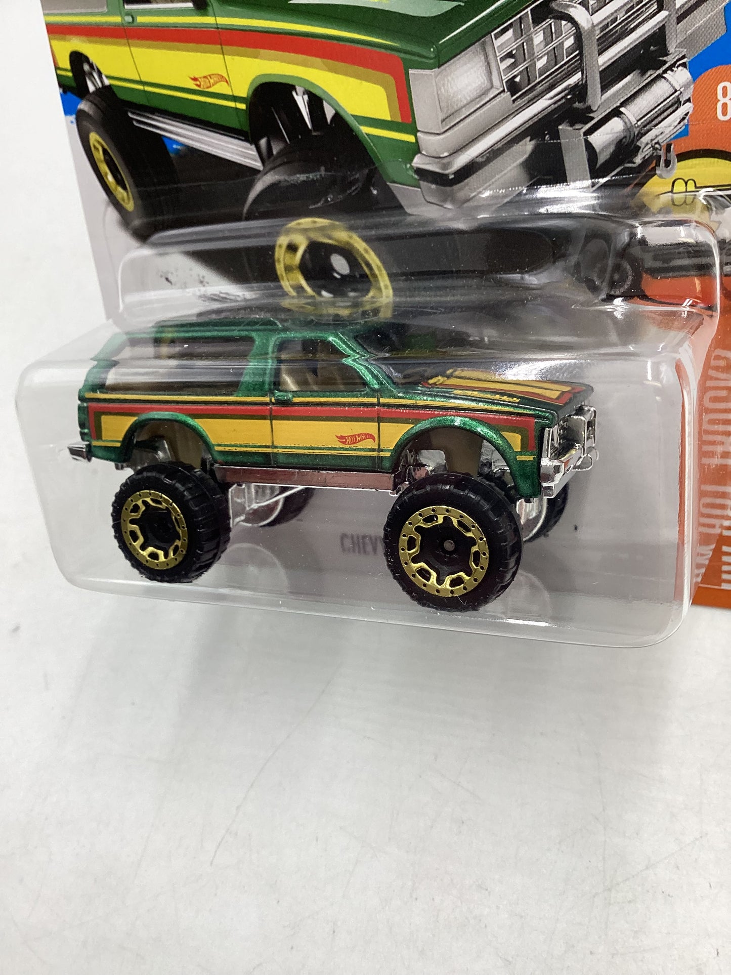 2017 Hot wheels Factory Sealed #34 Chevy Blazer 4x4 Green 15D