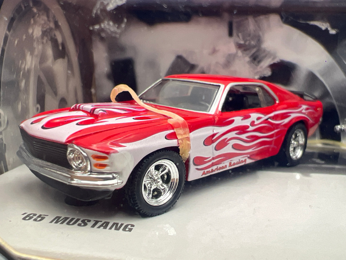 Hot Wheels 100% American Racing Equipped 2 Pack 65 Mustang & 41 Willys Coupe