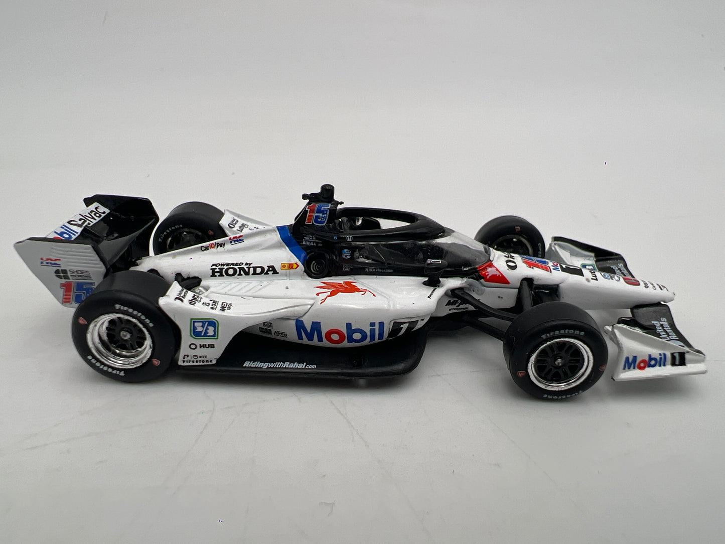 IXO Models 1/64 NTT Indycar Series Graham Rahal #15 Mobil 1