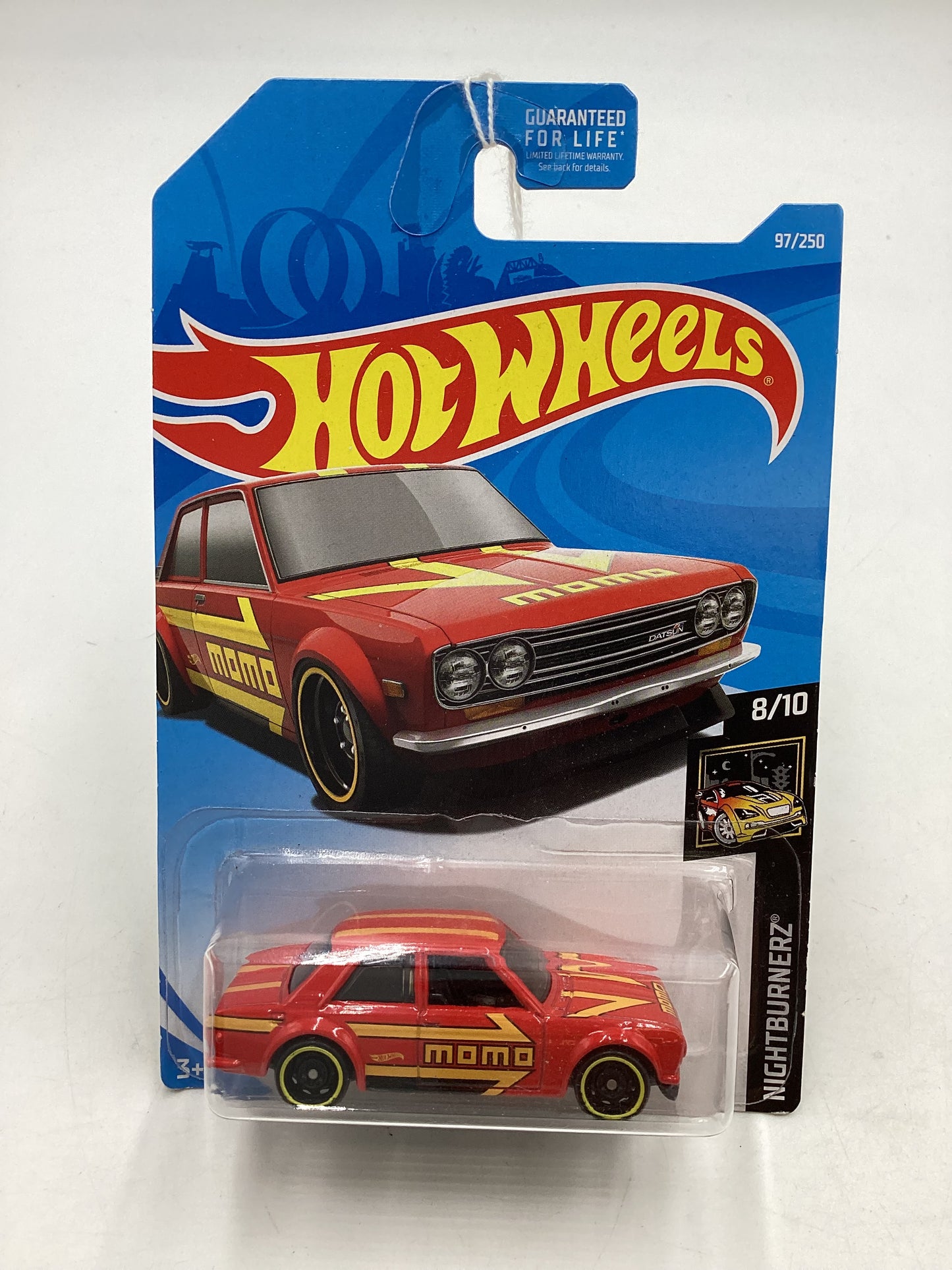 2019 Hot Wheels #97 71 Datsun 510 Momo Red 87H