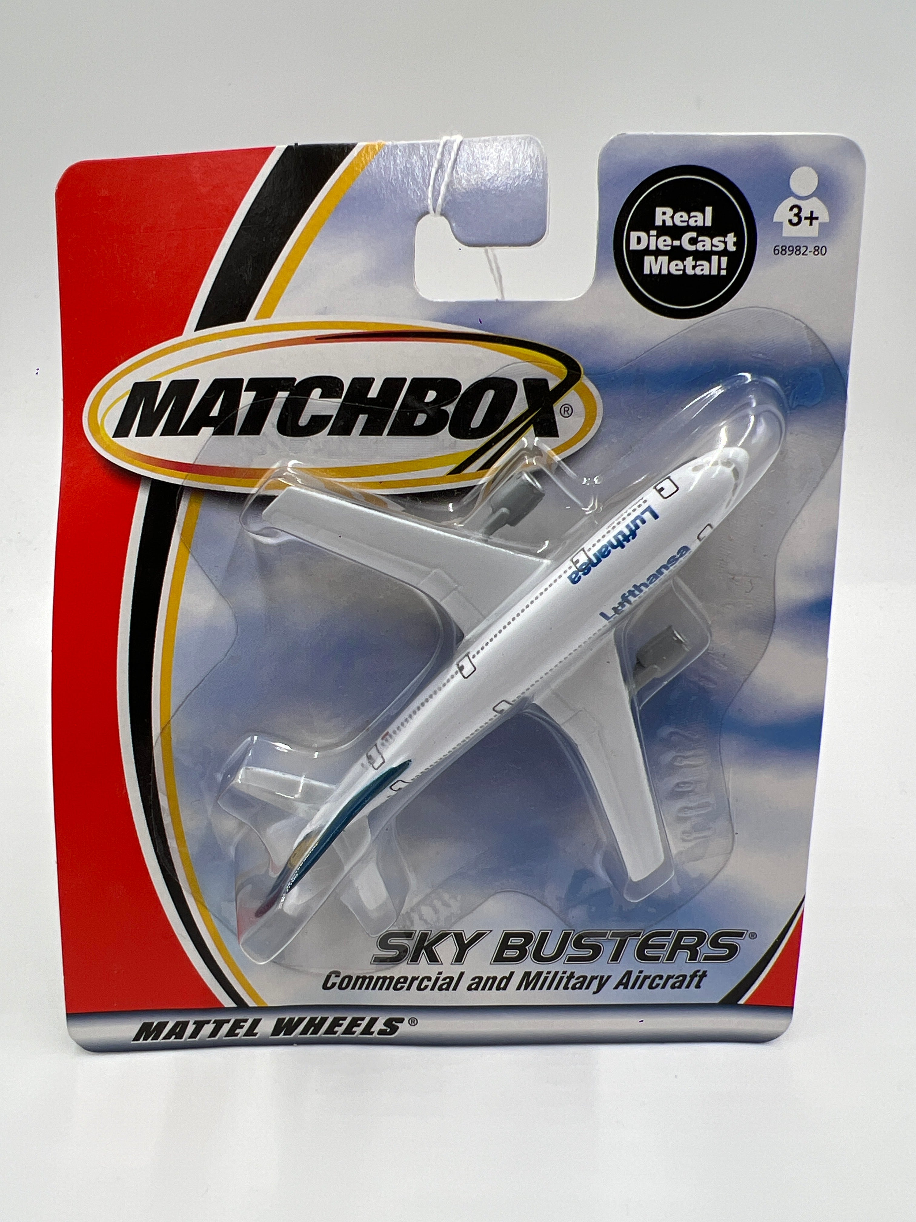 Matchbox Sky Busters A300B Airbus Lufthansa White VV3
