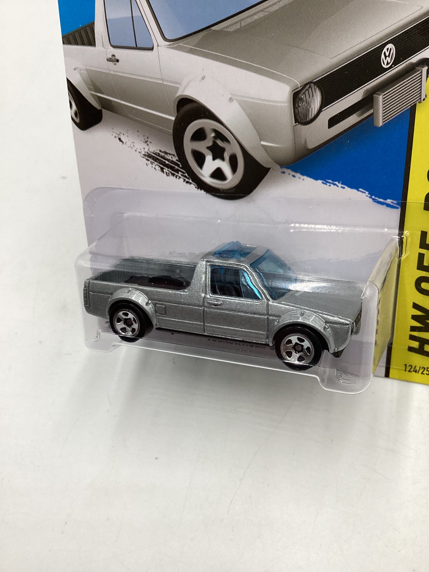 2015 Hot Wheels Off Road #124 Volkswagen Caddy Silver 95F