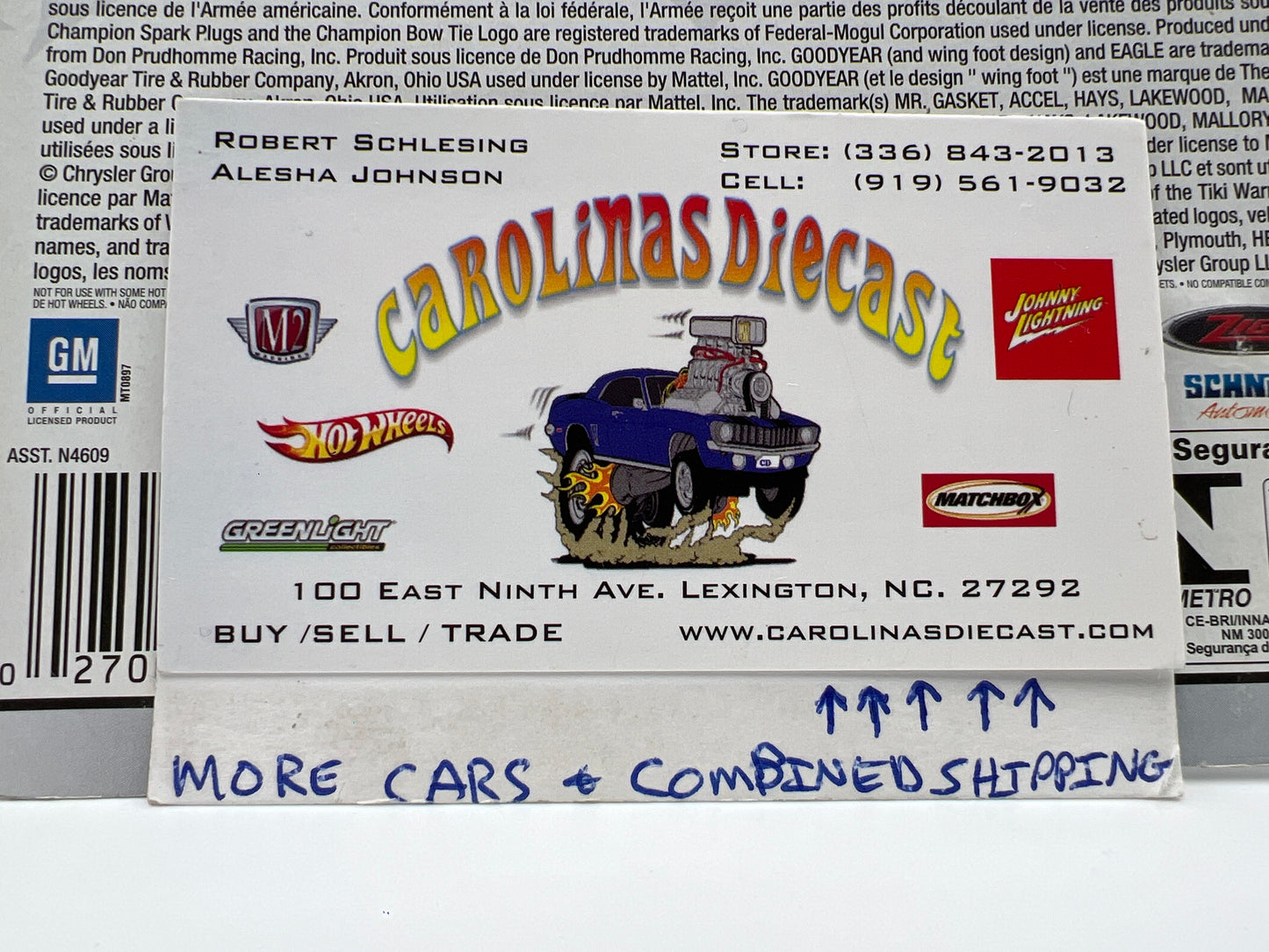 Hot Wheels Premium Drag Strip Demons #8 76 Chevy Monza F/C Tiki Warrior Green