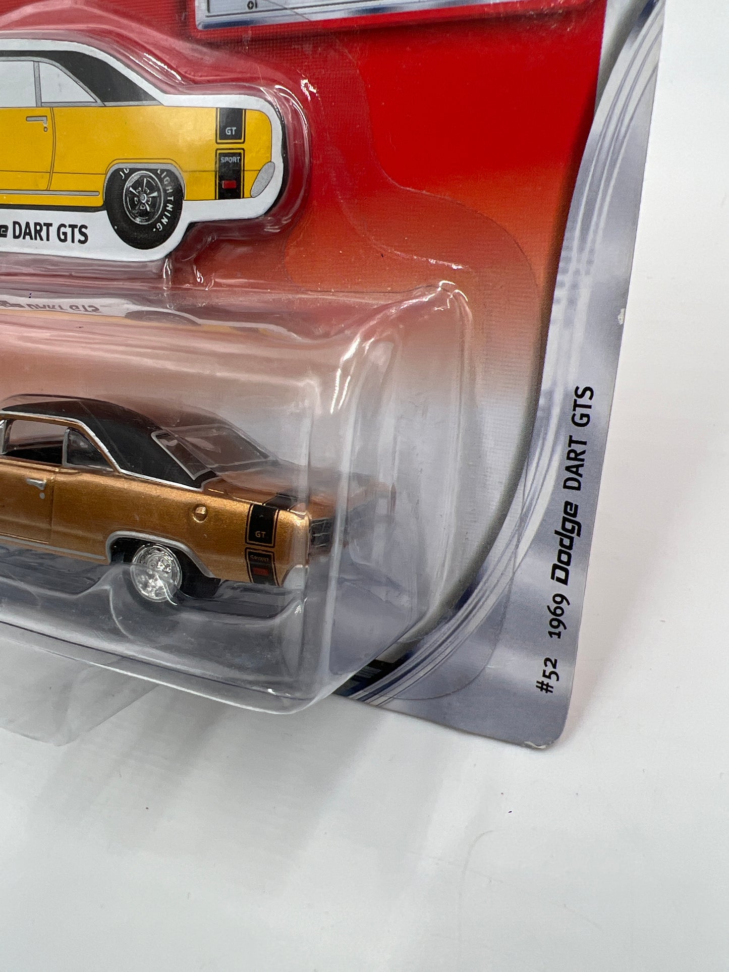 Johnny Lightning Mopar Or No Car 1969 Dodge Dart GTS Gold 218E