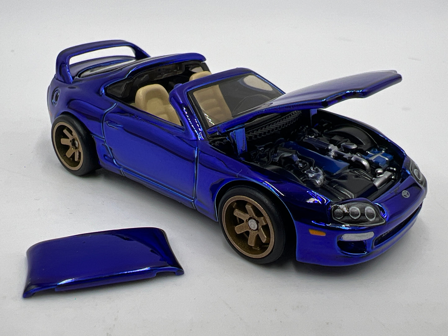 Hot Wheels 1/64 RLC 1997 Toyota Supra Blue Loose