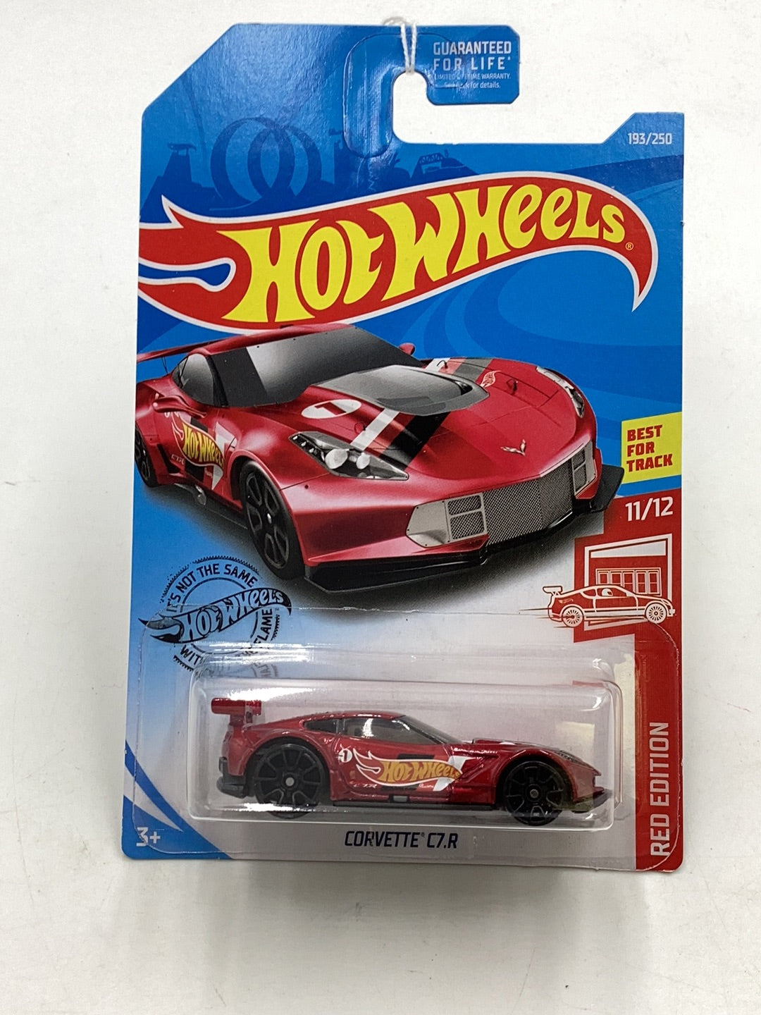 2019 hot wheels #193 Corvette C7.R Red Edition