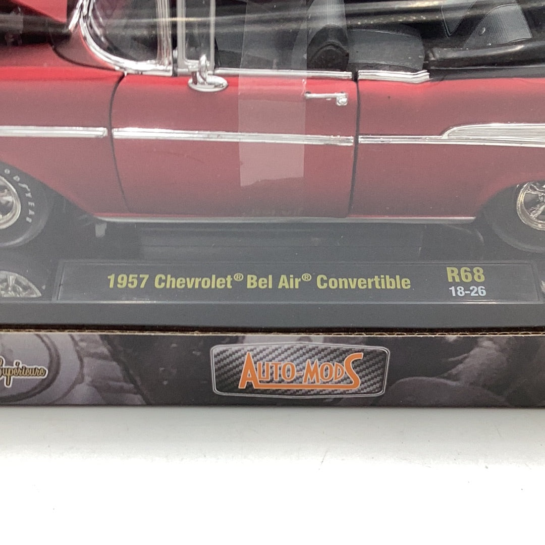 M2 Machines 1/24 1957 Chevrolet Bel Air Convertible CHASE R68