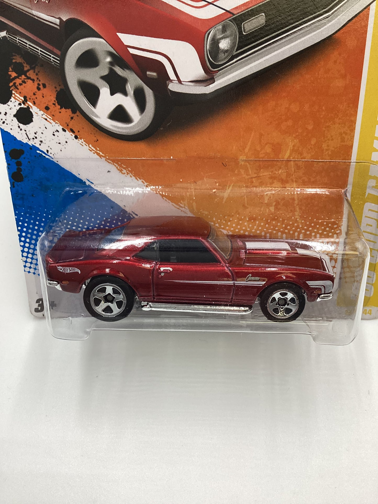 2011 Hot wheels #25 68 Copo Camaro Red