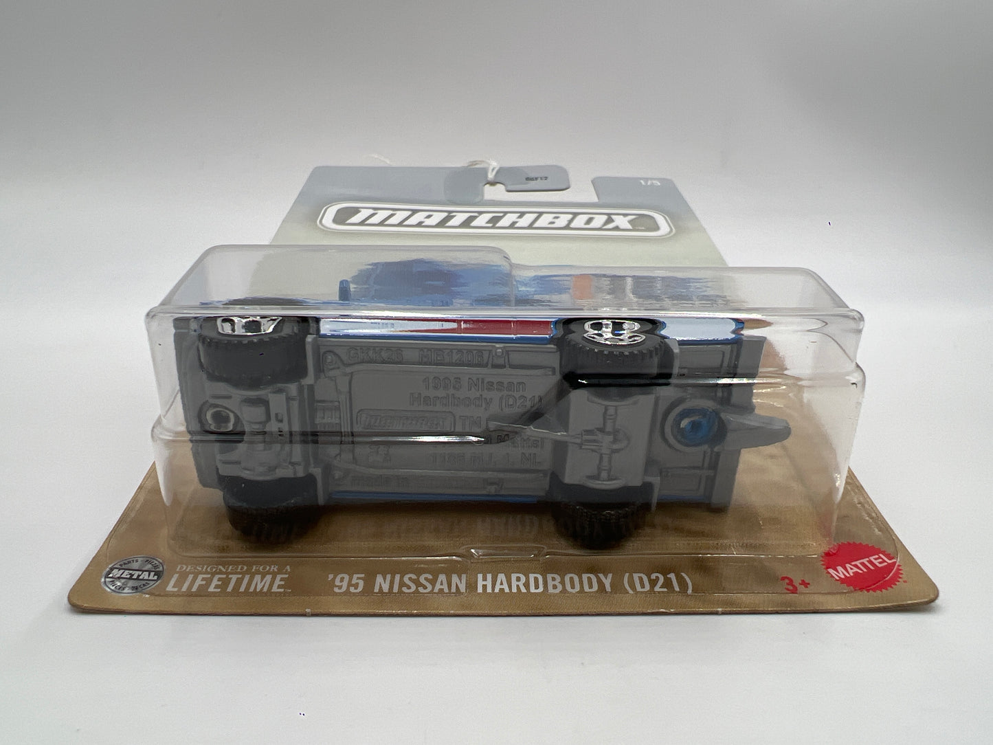 2025 Matchbox Parts Delivery Trucks #1 95 Nissan Hardbody D21 Blue 160C