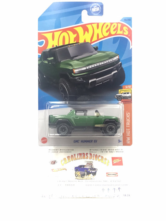 2023 hot wheels P case #116 Gmc Hummer Ev 44D