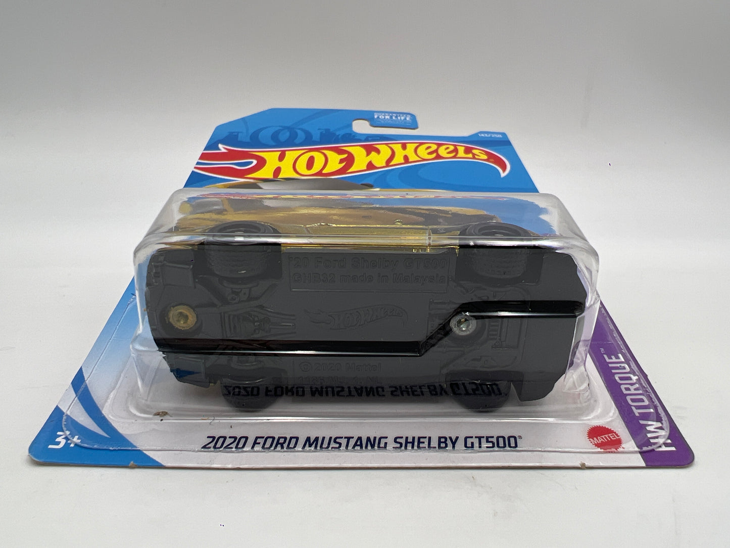 2021 Hot Wheels Super Treasure Hunt #143 2020 Ford Mustang Shelby GT500 Gold W/Protector
