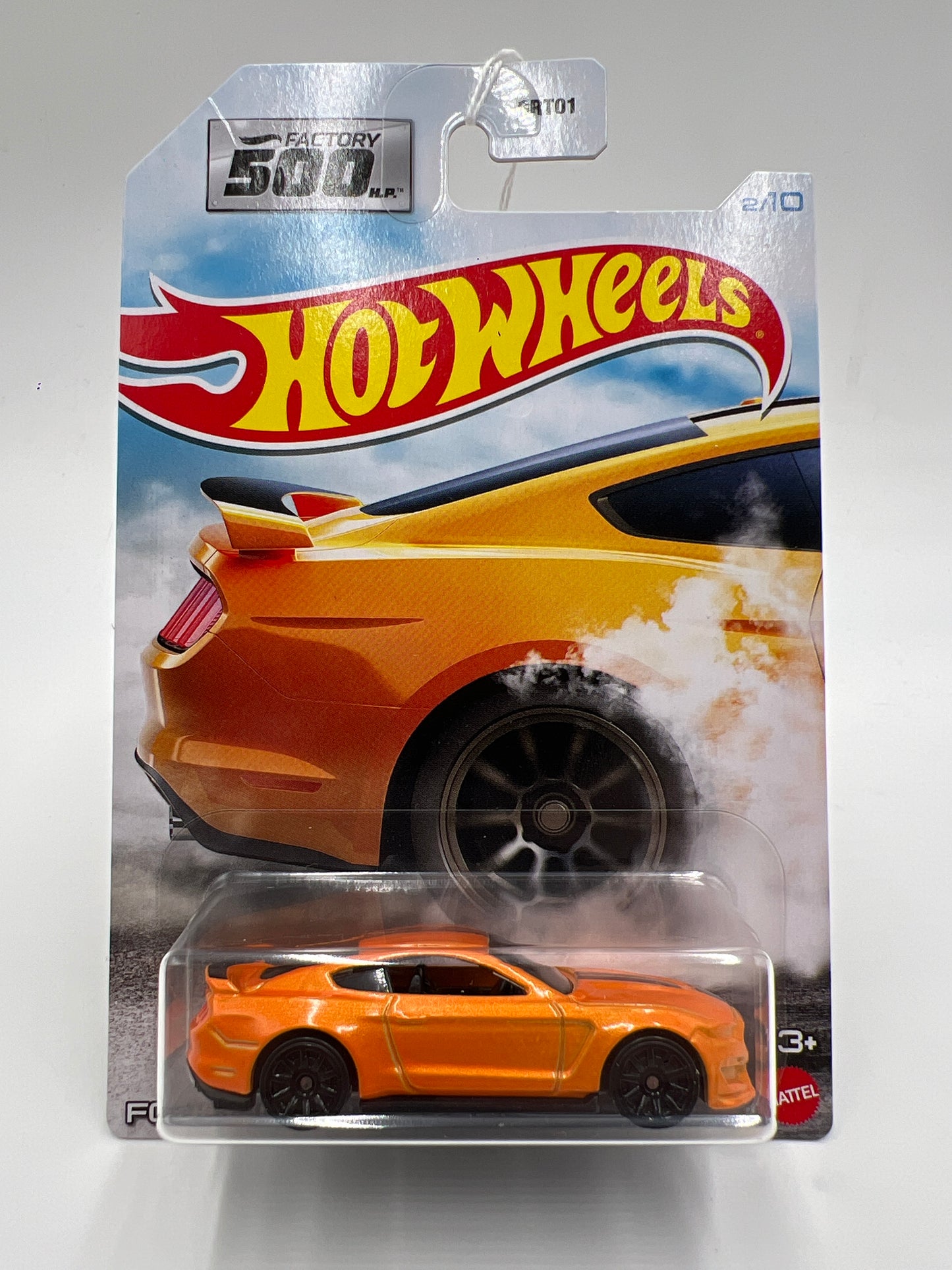 Hot Wheels Factory 500 HP #2 Ford Shelby GT350R Orange 151B