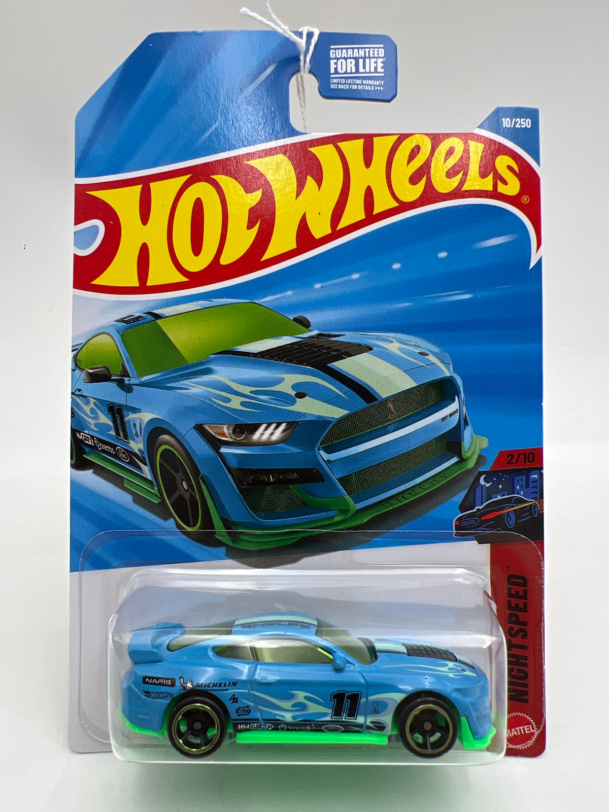 2026 Hot Wheels Kroger Exclusive #10 2020 Ford Mustang Shelby GT500 Light Blue SR
