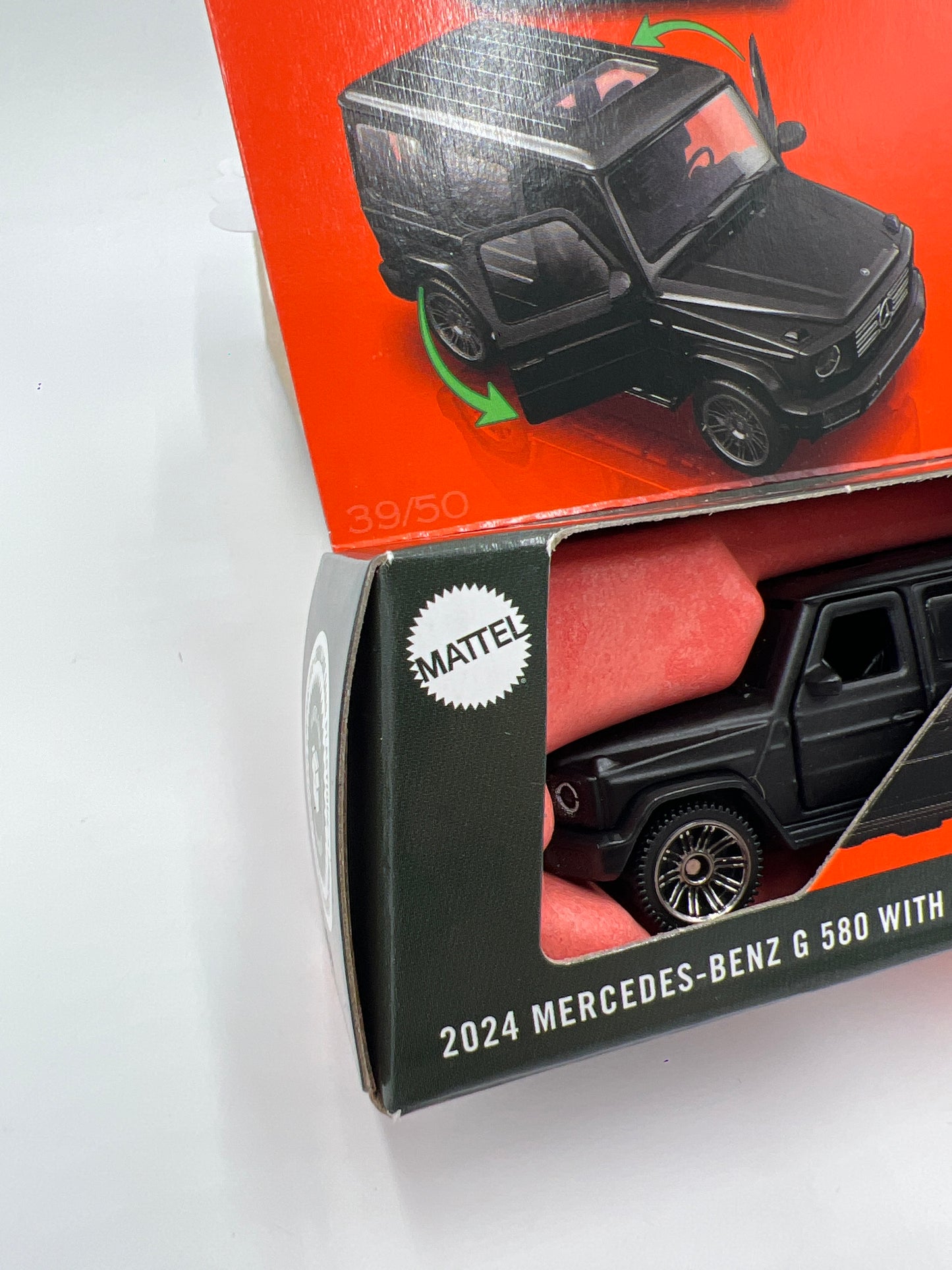 2025 Matchbox Moving Parts #39 2024 Mercedes-Benz G 580 With EQ Technology Black 162D