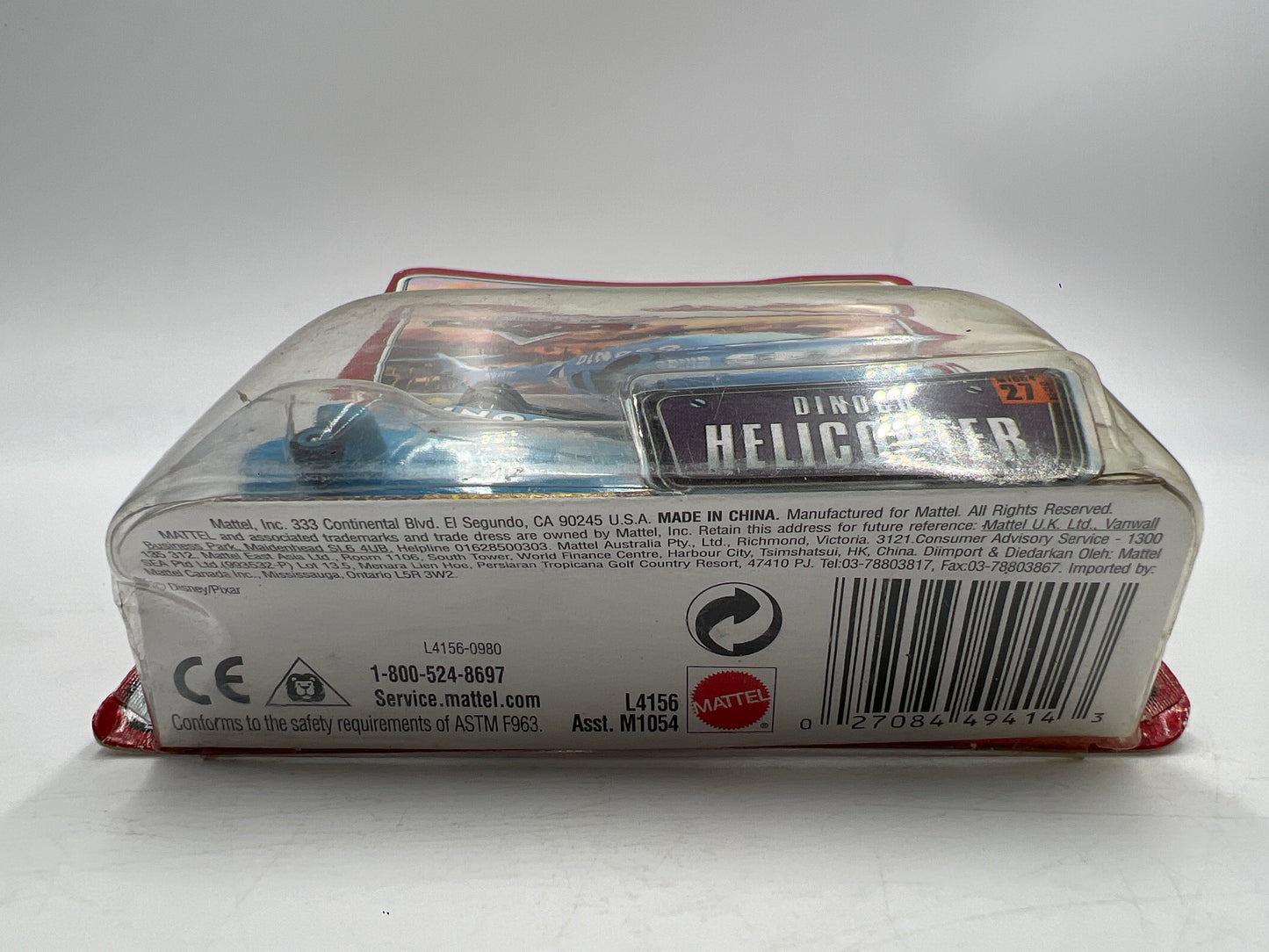 Disney Pixar The World Of Cars #27 Dinoco Helicopter 2