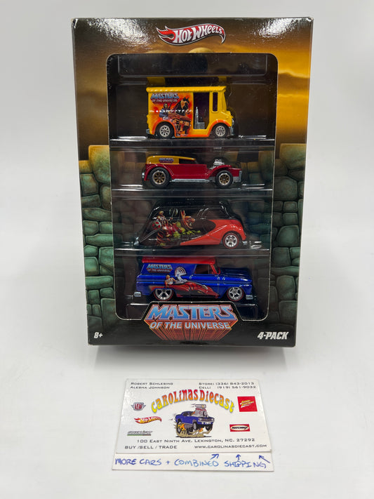 2011 Hot Wheels Premium Nostalgia Series 4 Pack Masters Of The Universe