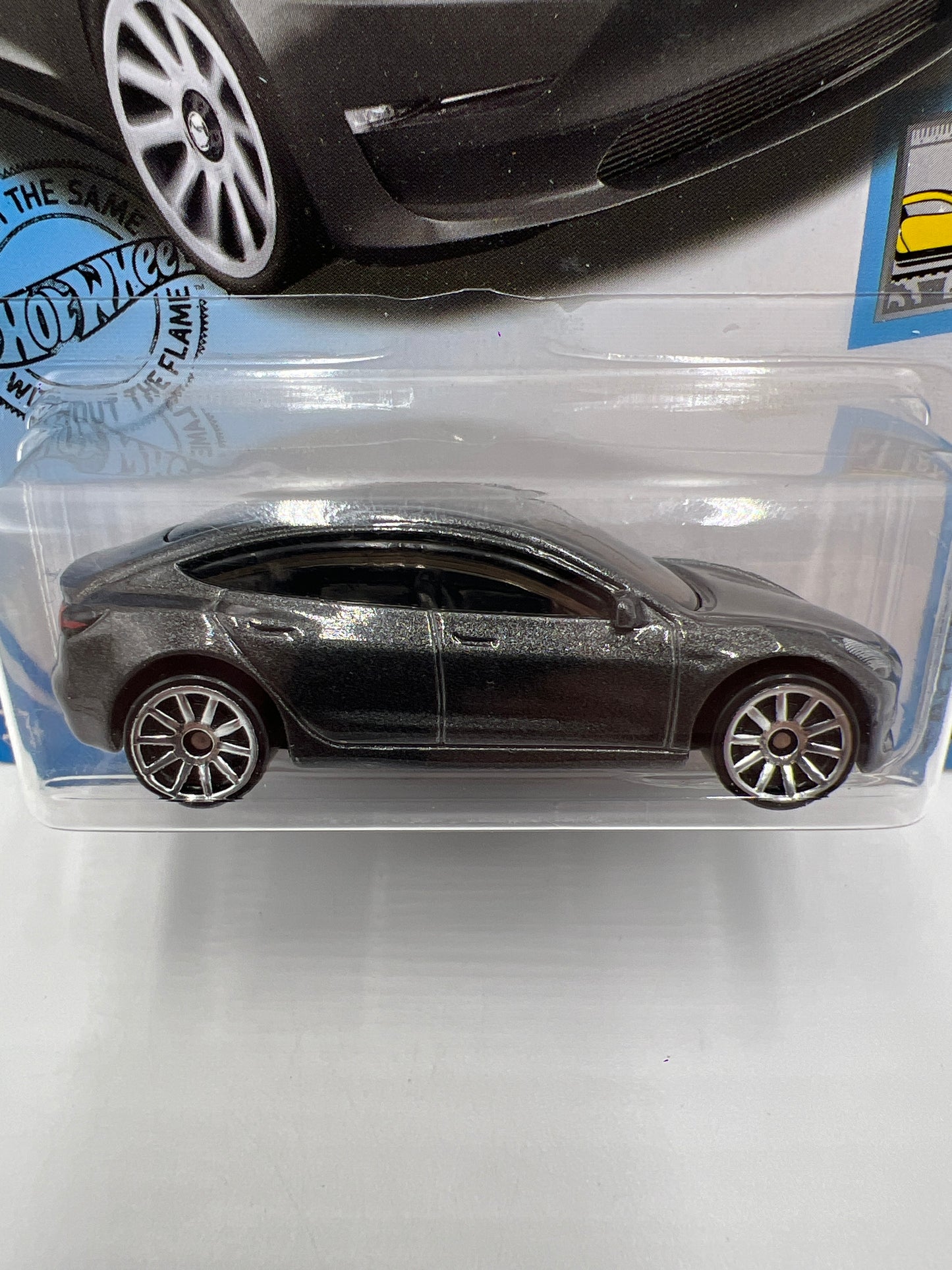 2020 Hot Wheels Factory Fresh #112 Tesla Model 3 Gray 48B