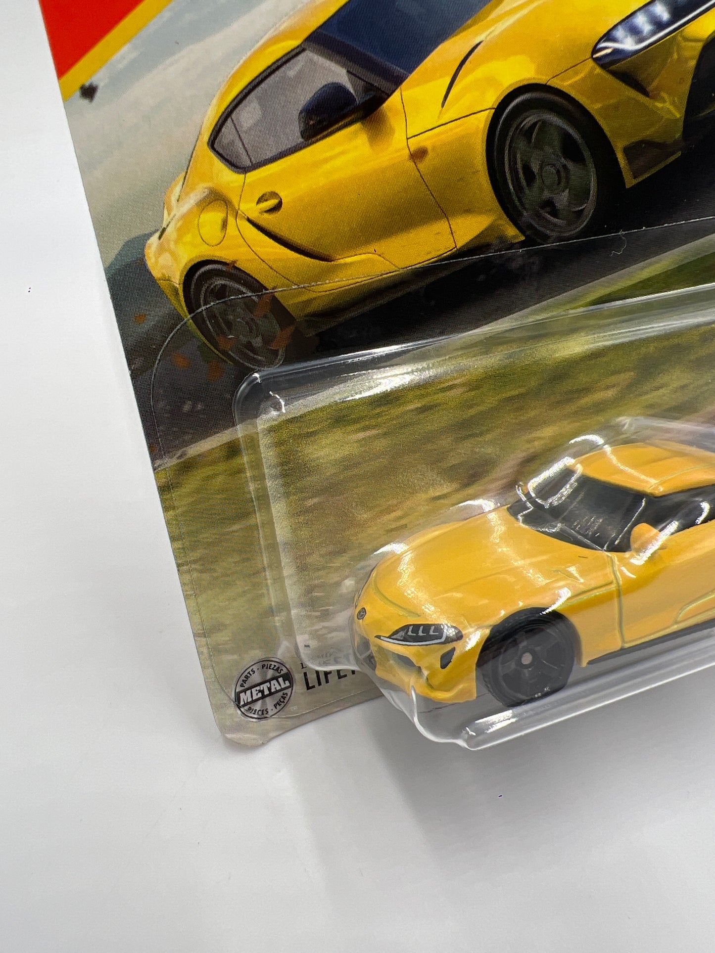 2025 Matchbox #43 2023 Toyota GR Supra Yellow 214i