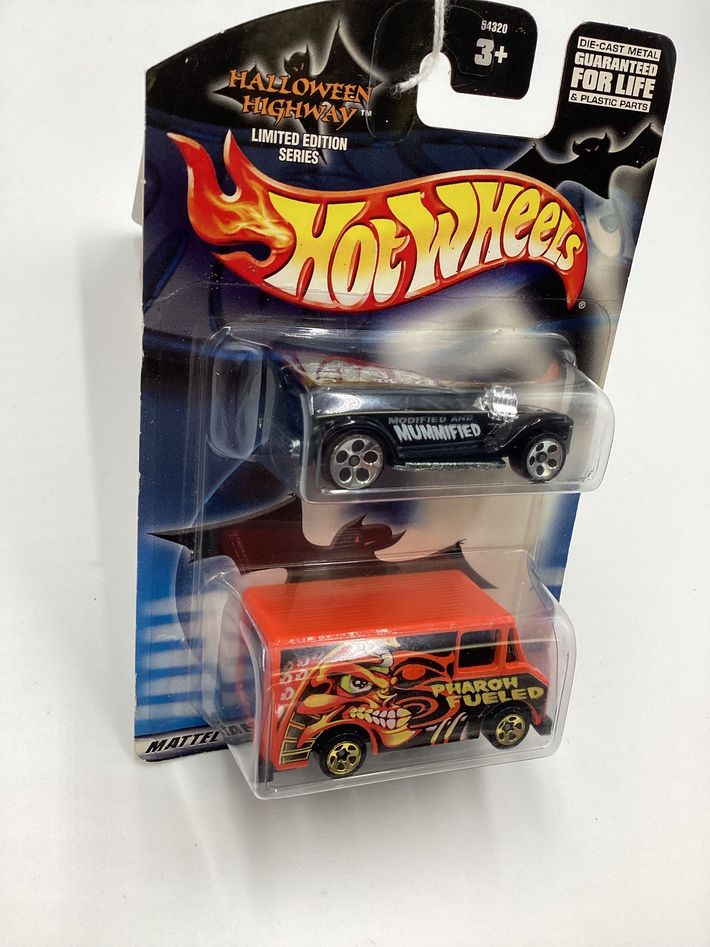 2002 Hot Wheels Halloween Highway Mummified & Pharoh SR