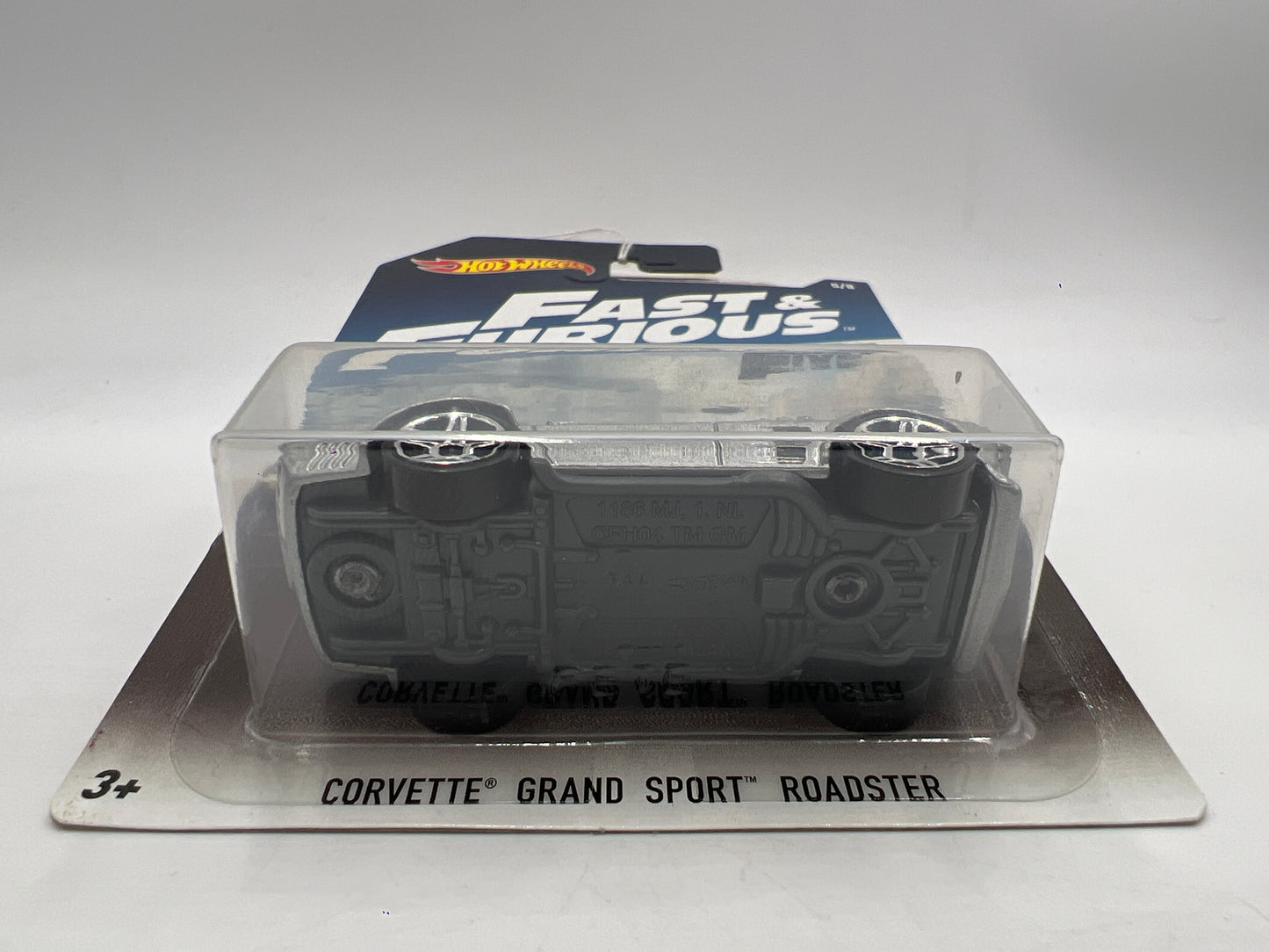 Hot Wheels Fast and Furious Fast Five #5 Corvette Grand Sport Roadster Silver 69i