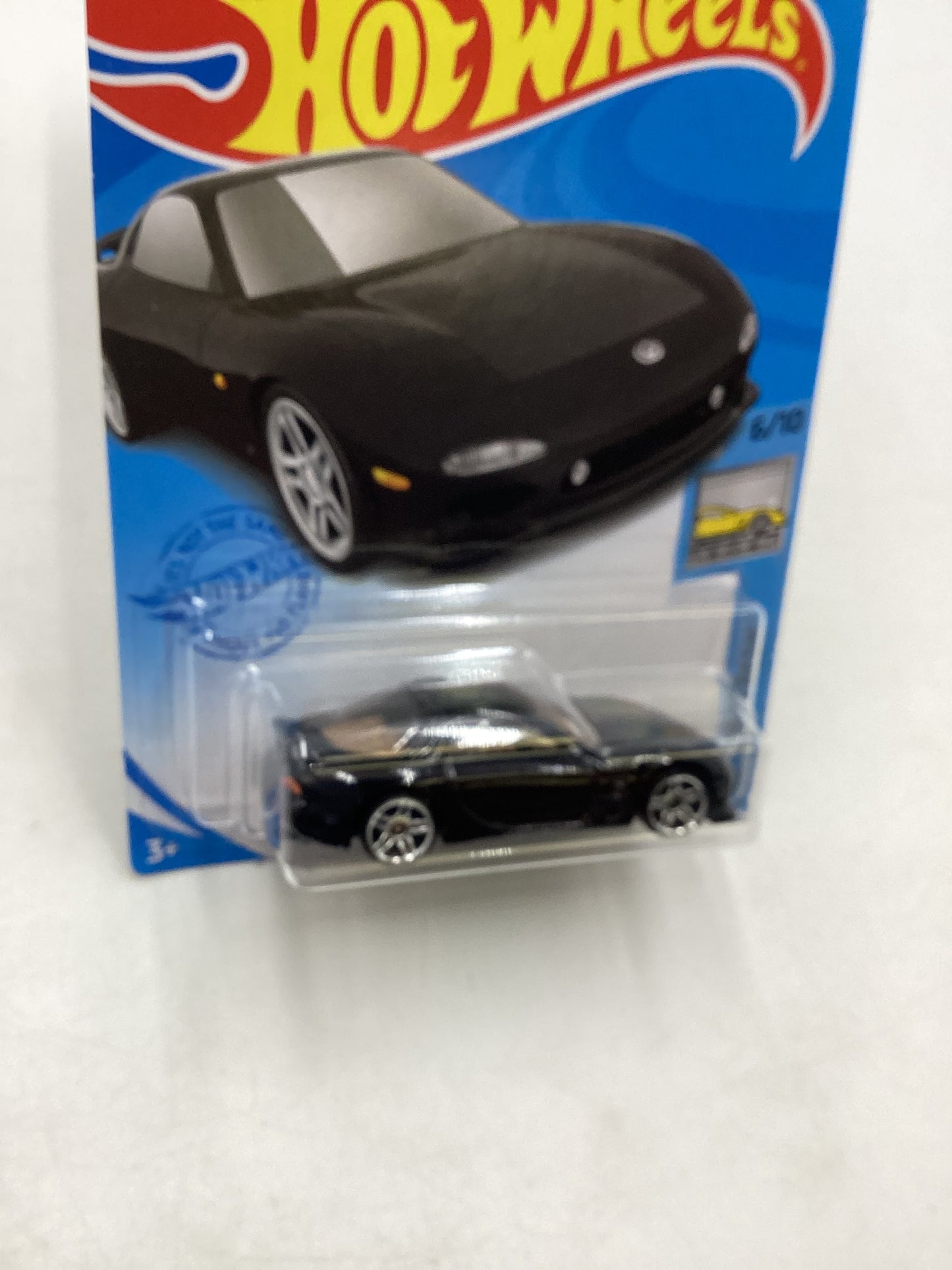 2021 Hot Wheels #88 95 Mazda RX-7 Black 85A