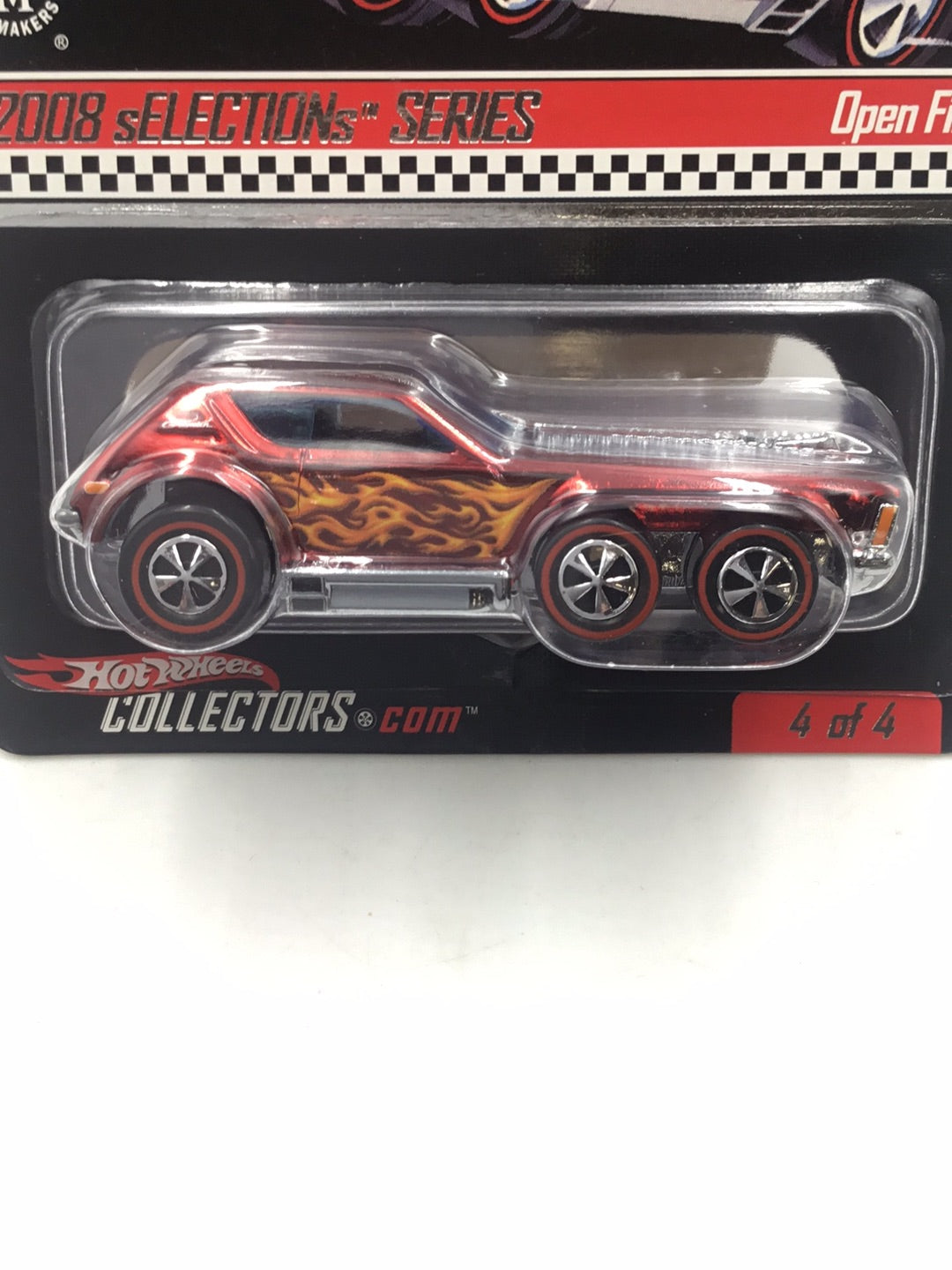 2008 hot wheels redline club RLC Open Fire #4  Number 5277/5791