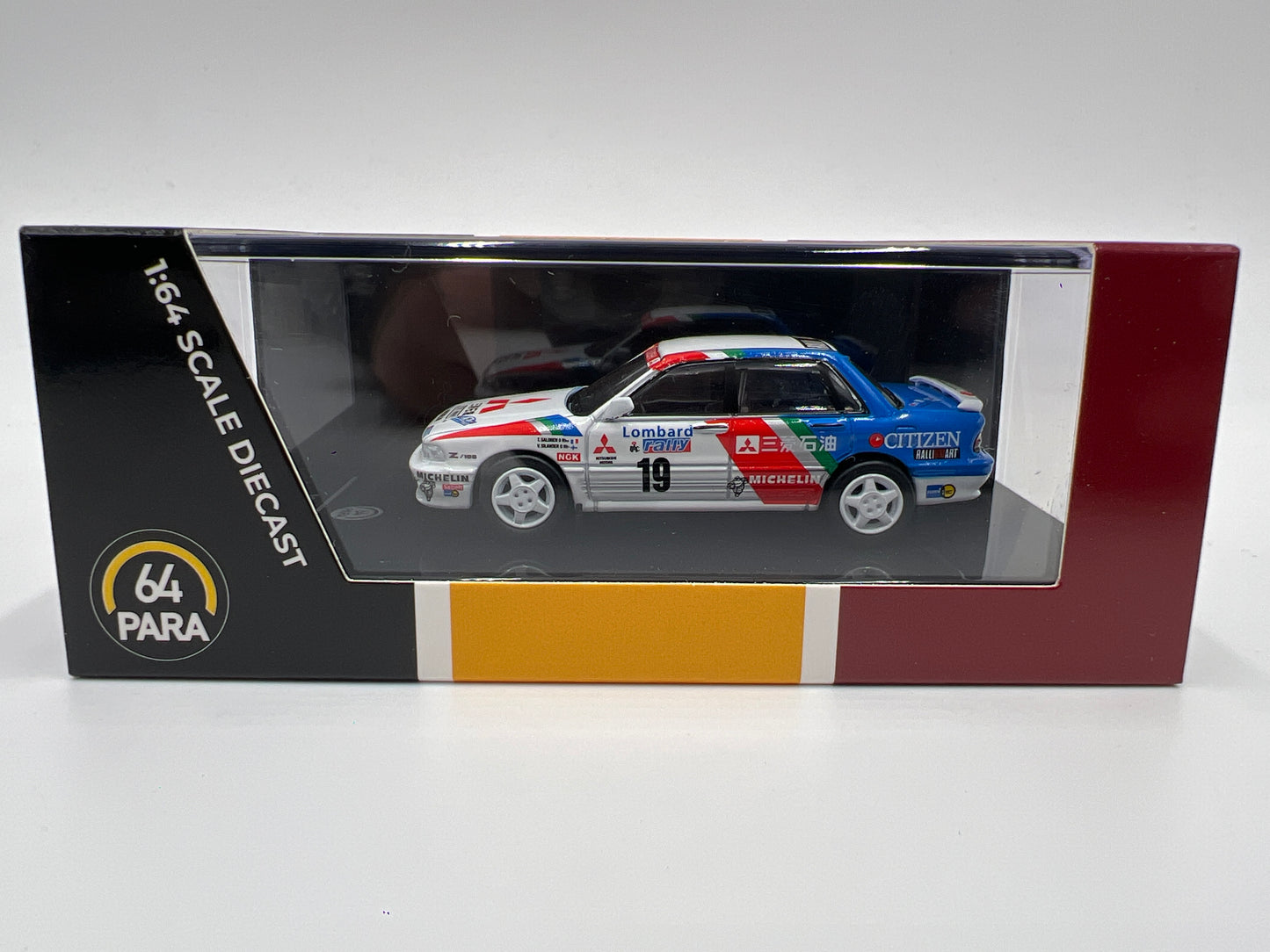 Para64 1:64 Scale Diecast Mitsubishi Motors Mitsubishi Galant VR-4 #19