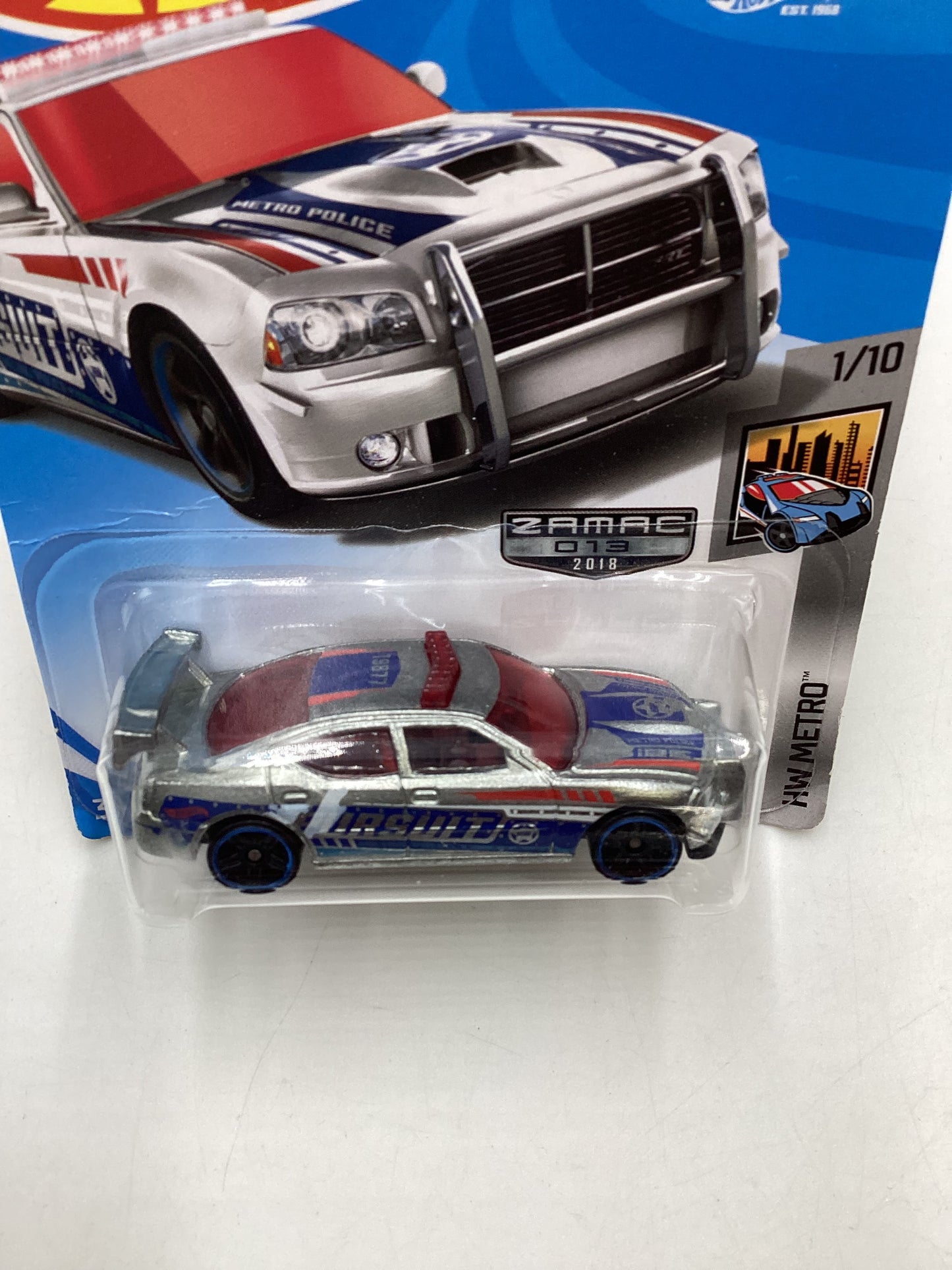 2018 Hot wheels Zamac Dodge Charger Drift (Bad Card)