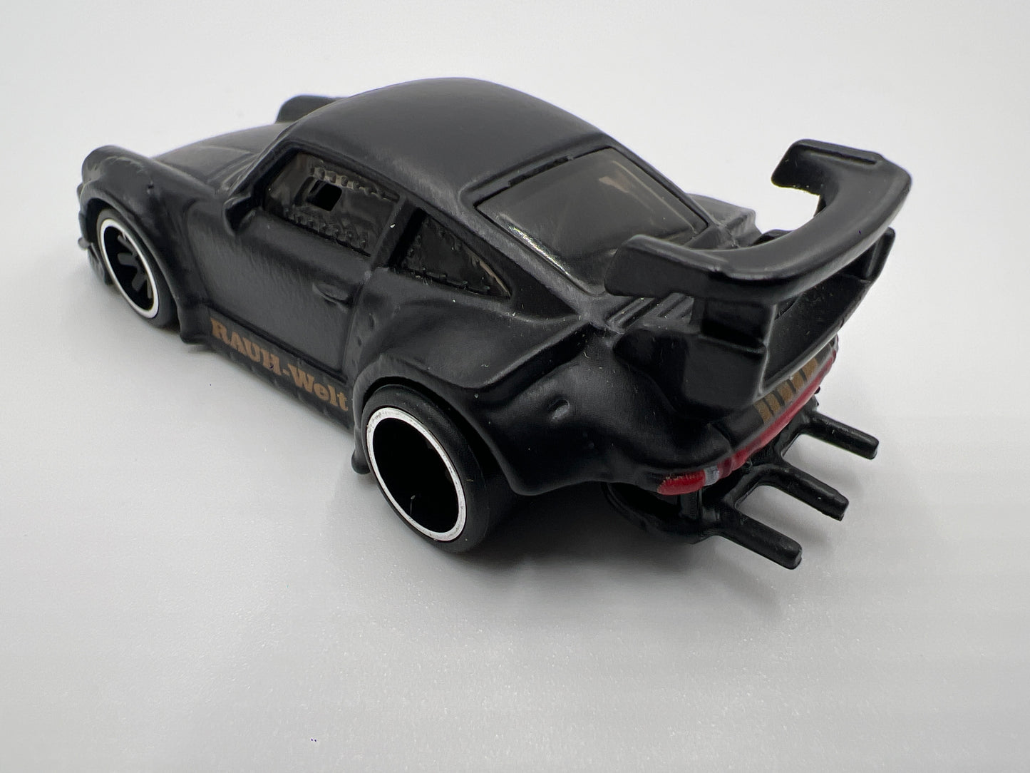 Hot Wheels Silhouettes Premium Porsche 930 RWB Matte Black Loose