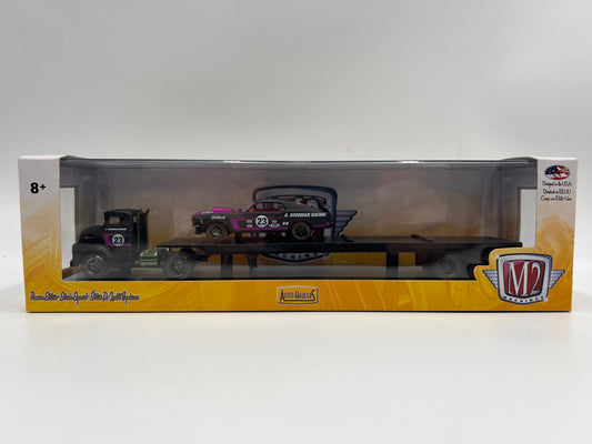 M2 Machines Auto Haulers CHASE 1956 Ford COE & 1970 Ford Mustang R20 VHTF