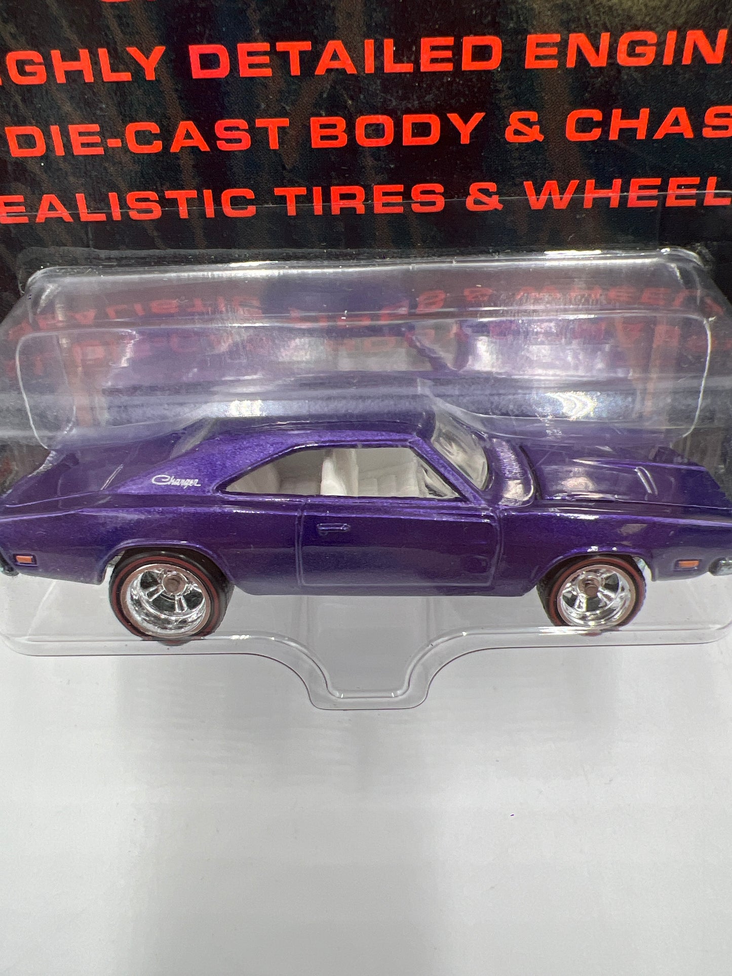 Hot Wheels Premium Ultra Hots 69 Dodge Charger Purple