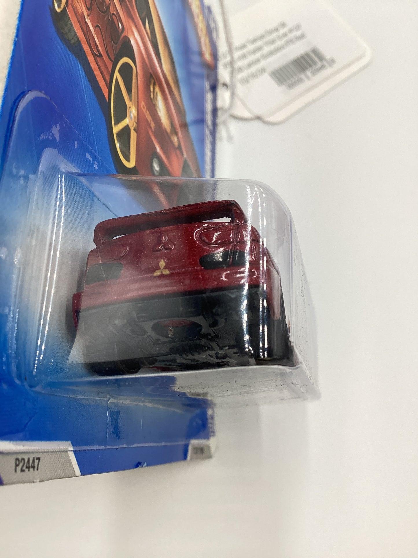 2009 Hot wheels #127 2008 Lancer Evolution FTE Red Rear Tampo Drop SR