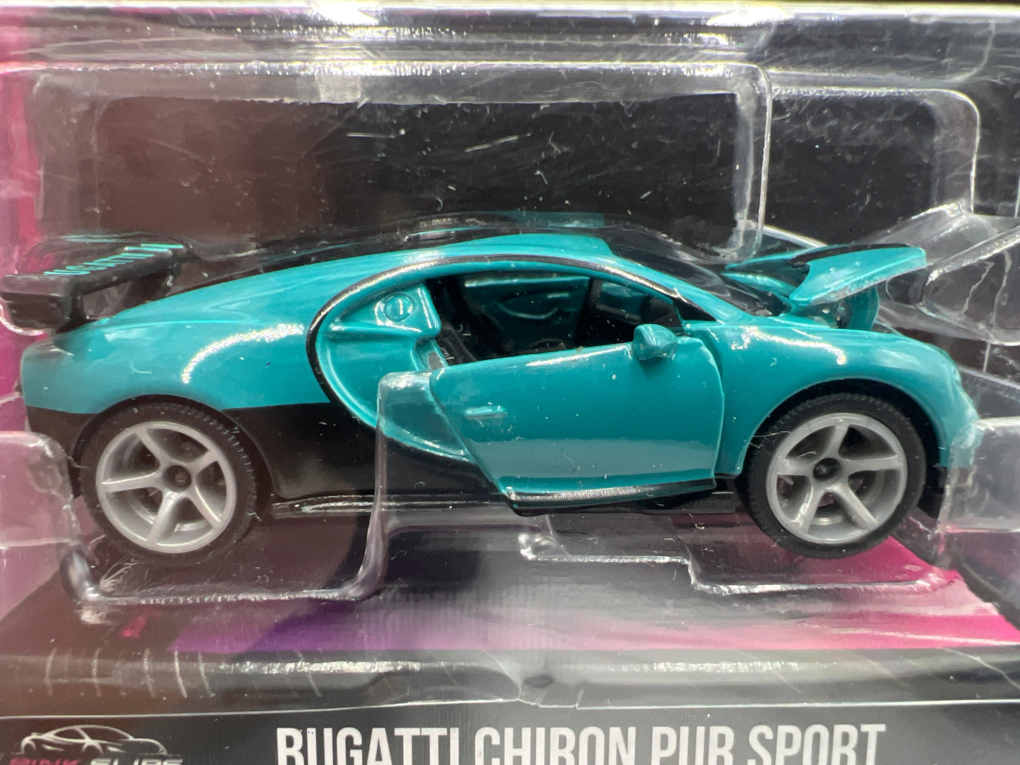 Jada Pink Slips Bugatti Chiron Pur Sport Teal 110F