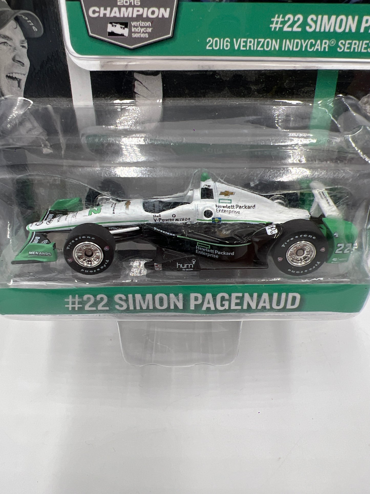 Greenlight Team Penske #22 2016 Verizon Indycar Series Champion Simon Pagenaud