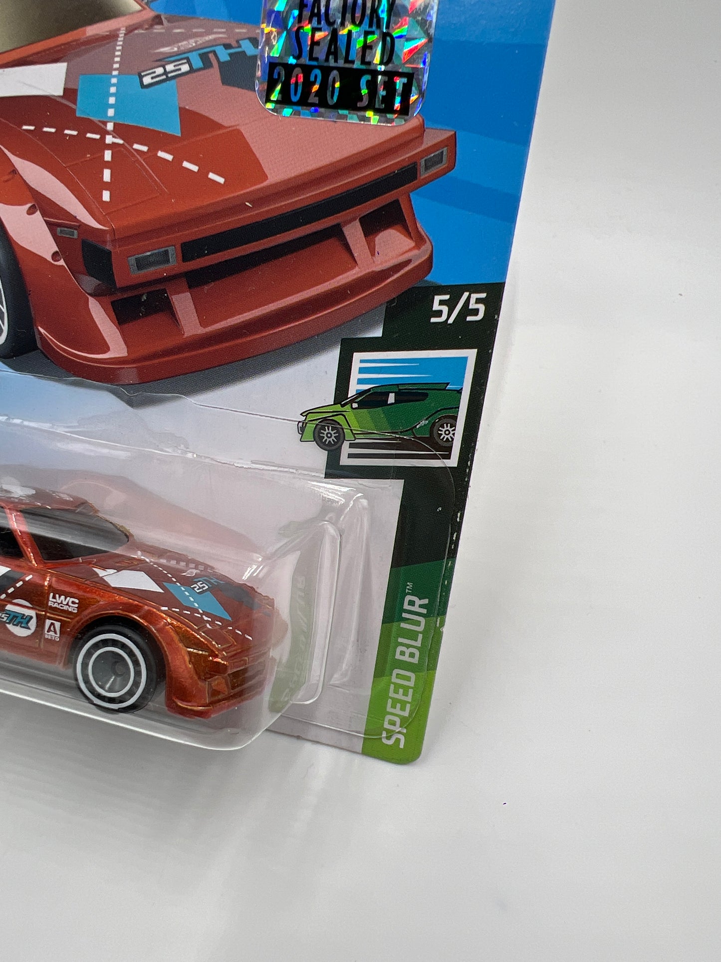 2020 Hot Wheels Factory Sealed Super Treasure Hunt #130 Mazda RX-7 Orange W/Protector