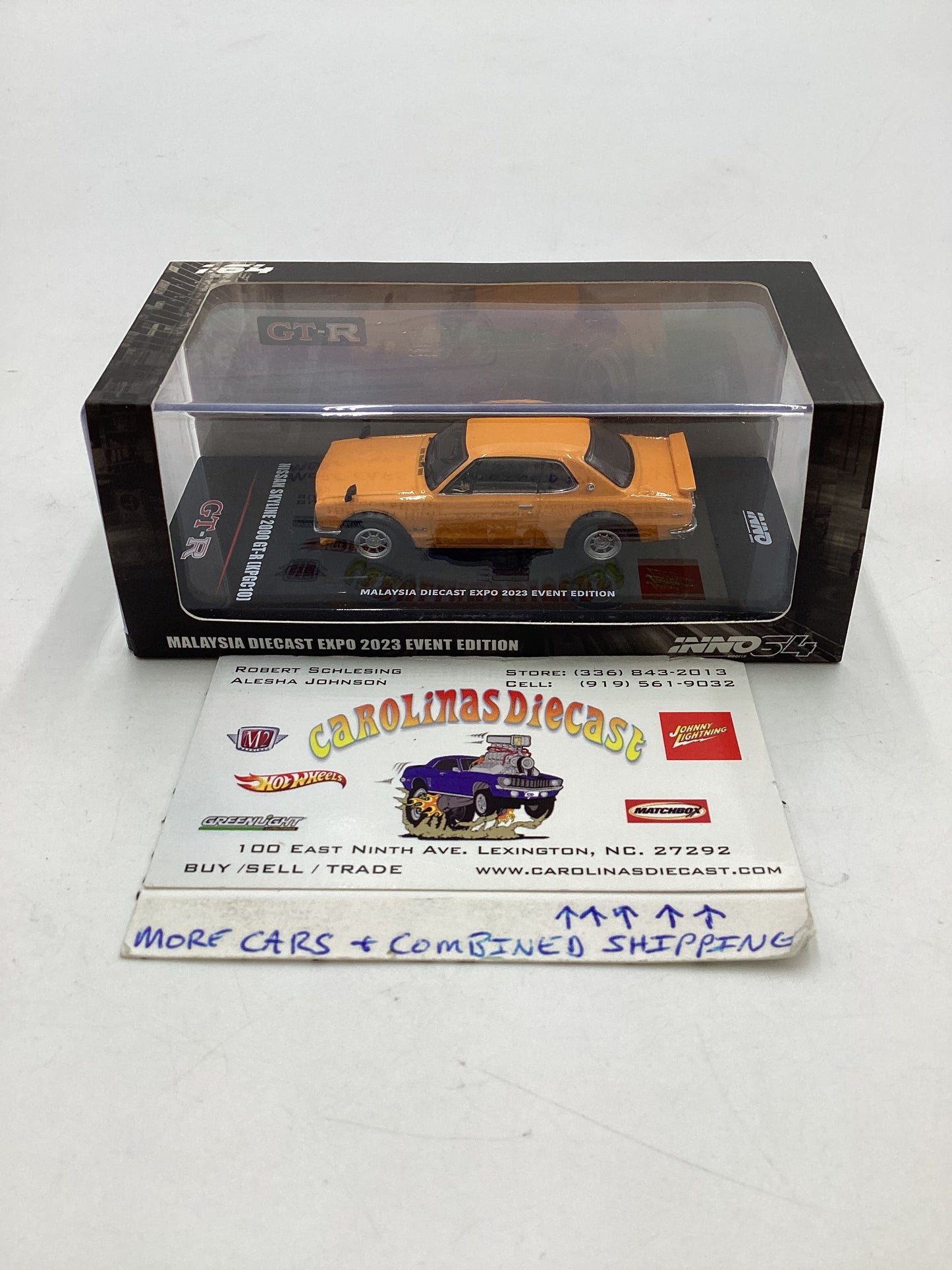 Inno64 Malaysia Diecast Expo 2023 Nissan Skyline 2000 GT-R [KPGC10]